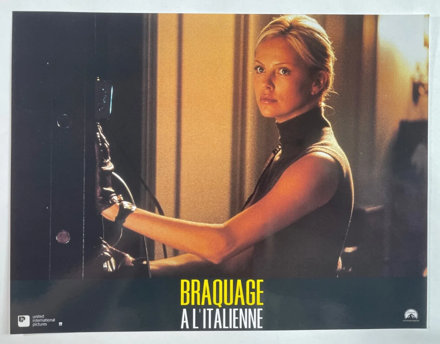 THE ITALIAN JOB (2003) Set of 8 French Lobby Cards FOH Stills Charlize Theron, изображение 2