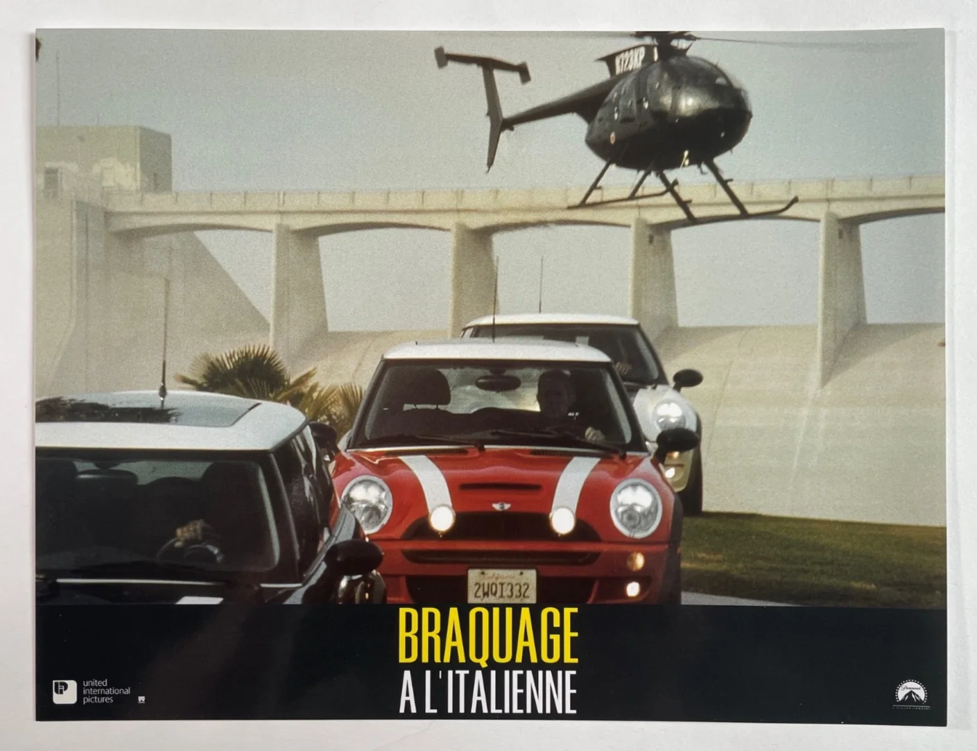 THE ITALIAN JOB (2003) Set of 8 French Lobby Cards FOH Stills Charlize Theron, изображение 4