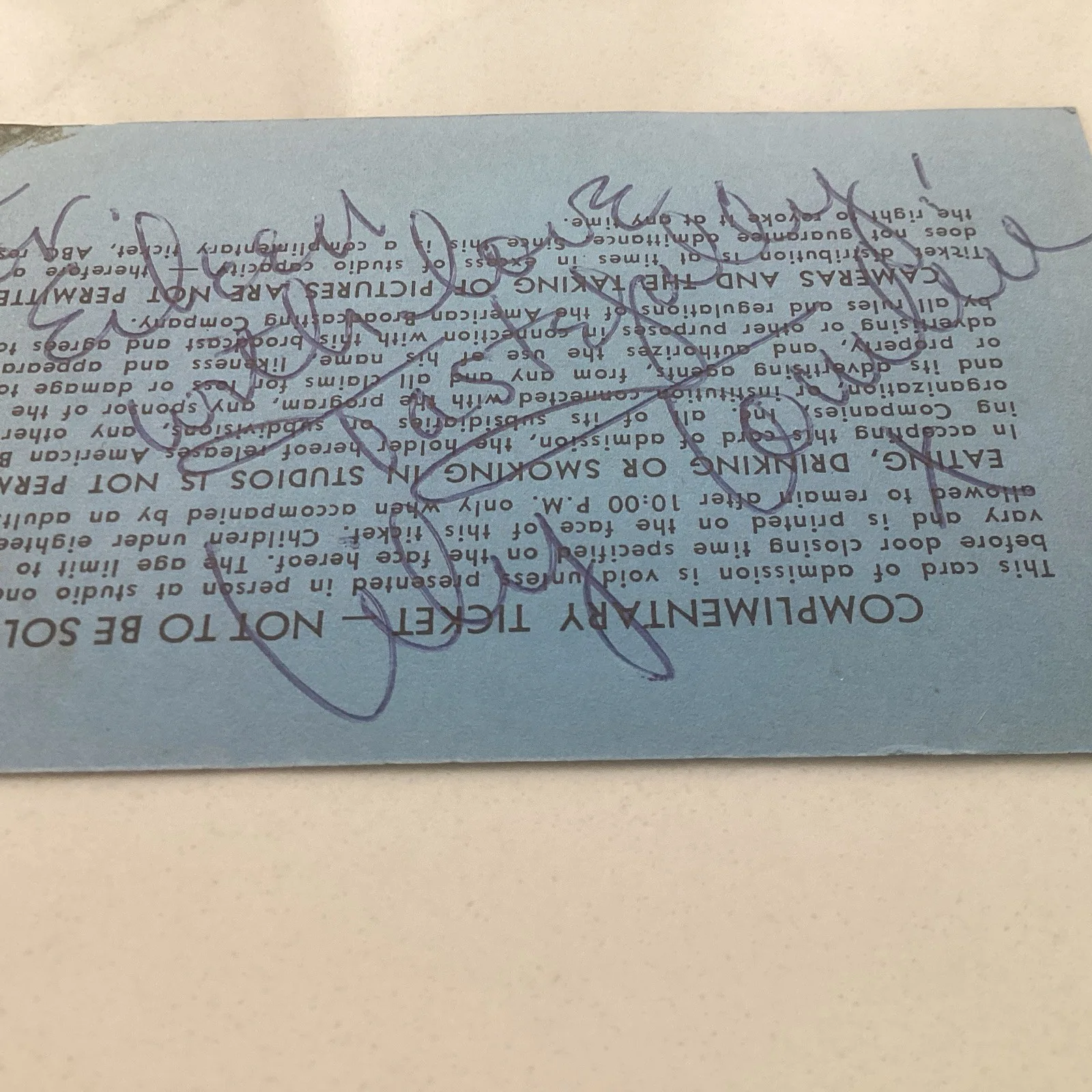 Lily Tomlin — Autograph By Lily Tomlin 1971 - The Newlywed Game, изображение 2