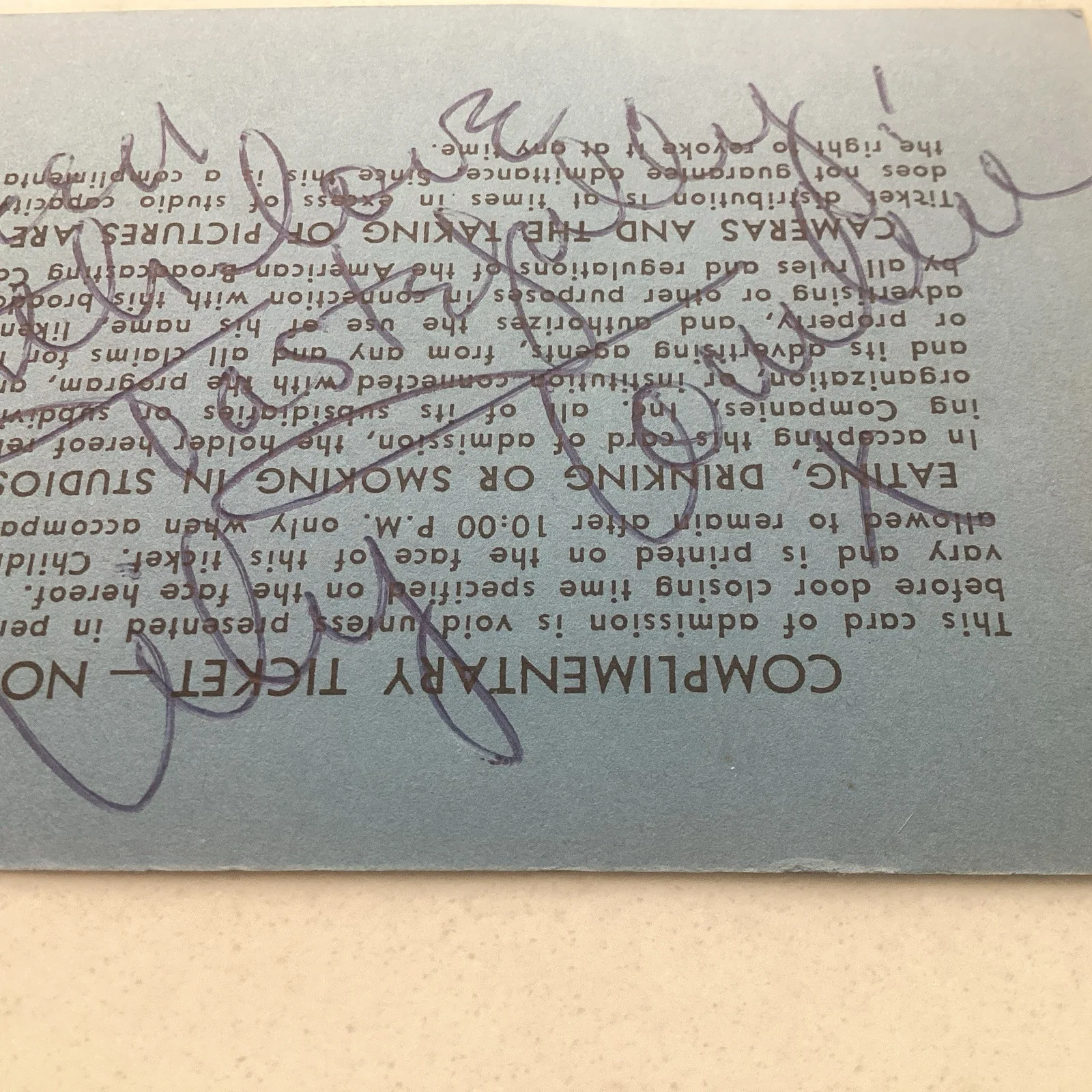 Lily Tomlin — Autograph By Lily Tomlin 1971 - The Newlywed Game, изображение 3