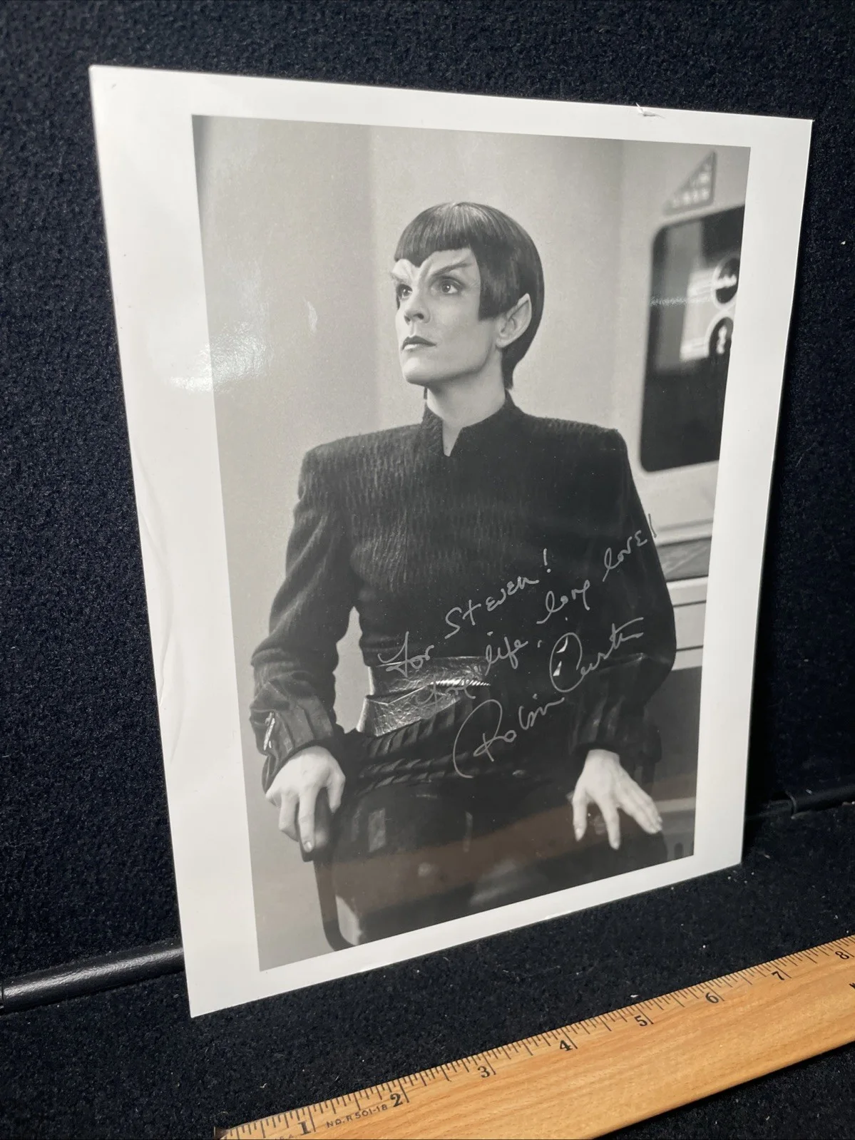Robin Curtis — Star Trek Next Generation Robin Curtis Signed Autograph Photo 8x10 STTNG, image 2