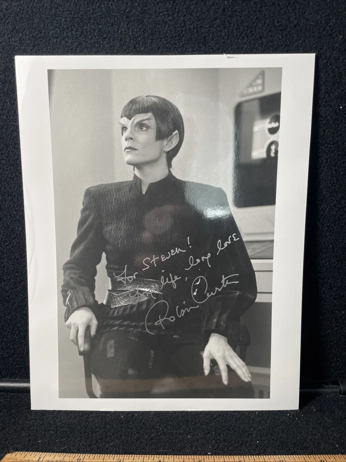 Robin Curtis — Star Trek Next Generation Robin Curtis Signed Autograph Photo 8x10 STTNG, image 3