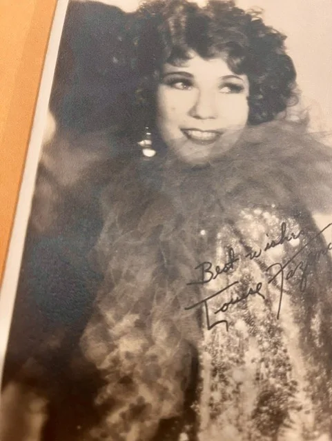 LOUISE FAZENDA — Louise Fazenda Silent Film Star, Hand Autographed Black and White photo., изображение 3