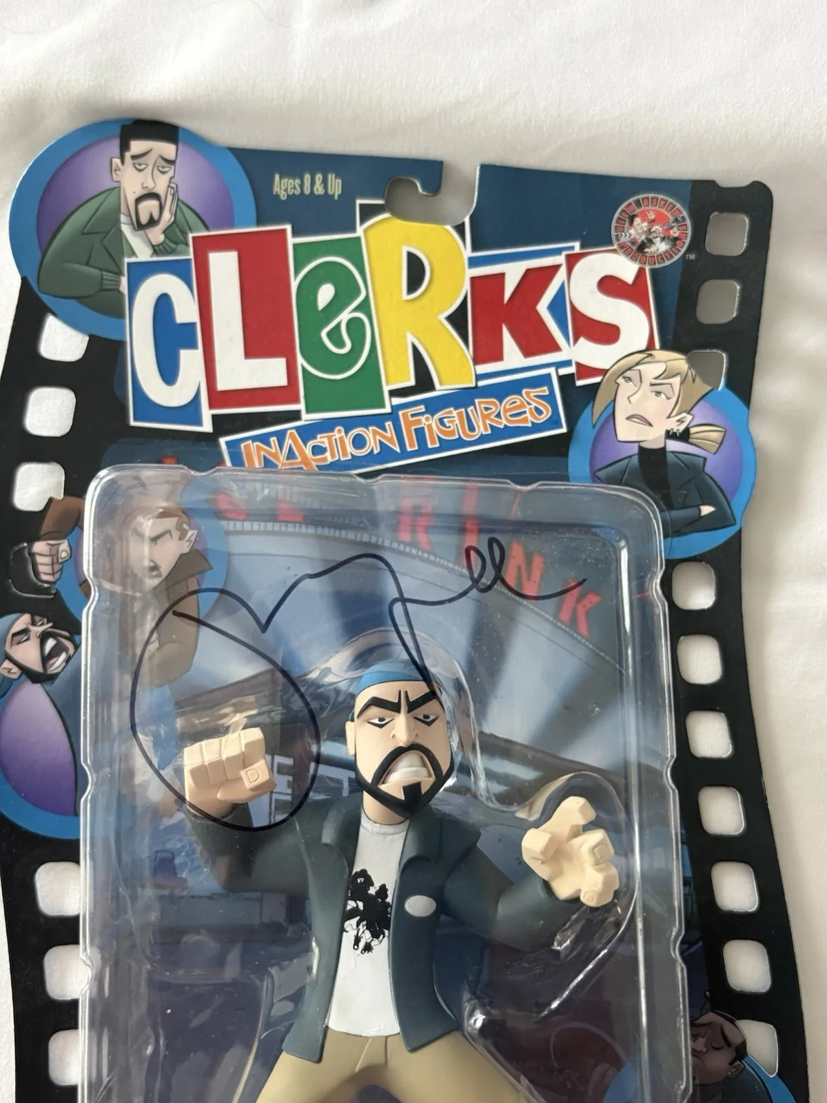 Jason Lee Signed Chasing Amy Banky Clerks Inaction Figures -Autographed, изображение 3
