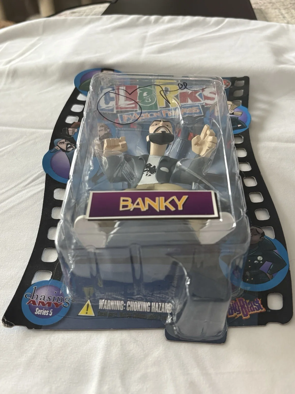 Jason Lee Signed Chasing Amy Banky Clerks Inaction Figures -Autographed, изображение 4