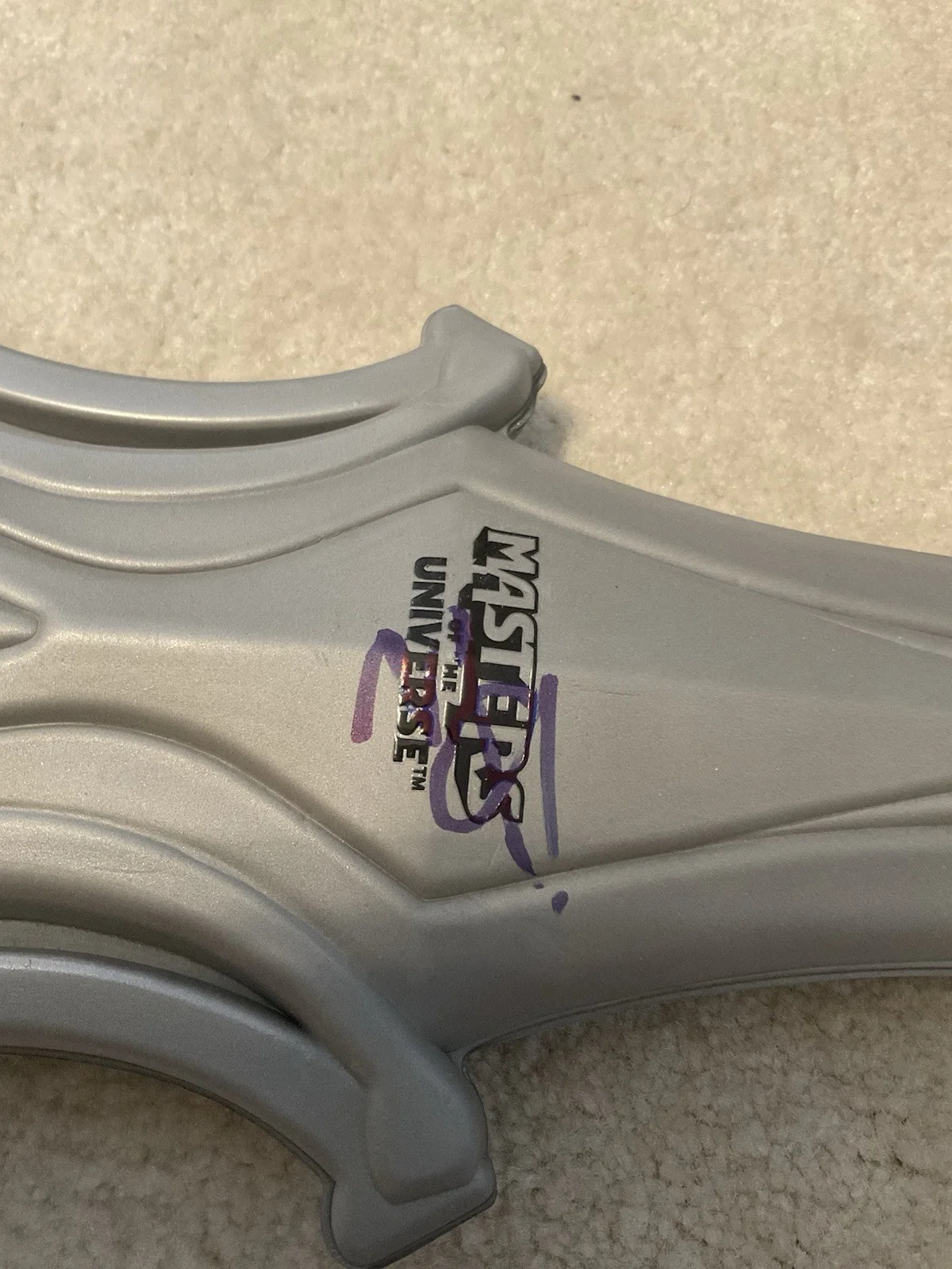 Nicholas Galitzine — Nicholas Galitzine signed Masters of the Universe RARE He-Man signed sword BAS, image 2