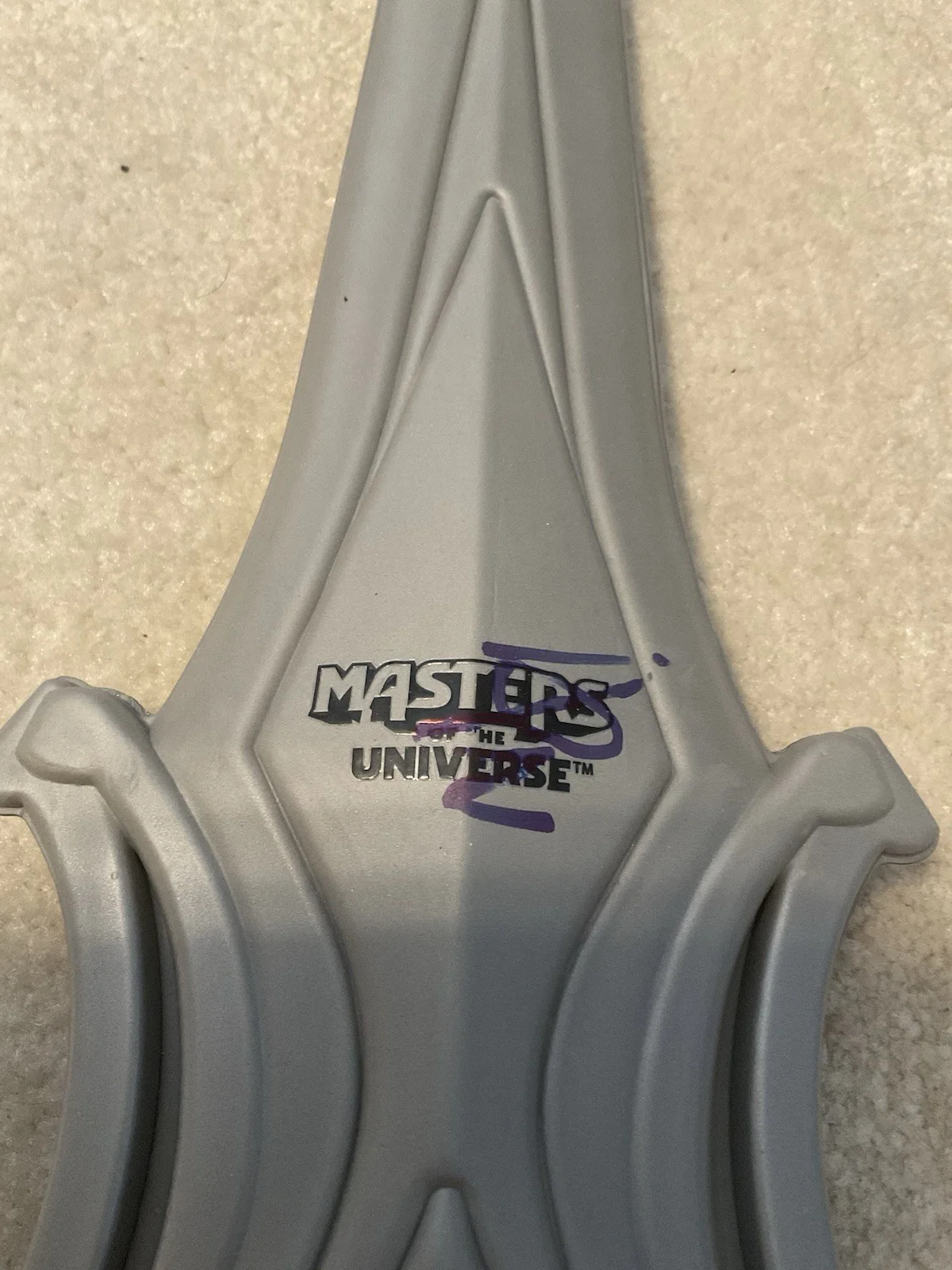 Nicholas Galitzine — Nicholas Galitzine signed Masters of the Universe RARE He-Man signed sword BAS, image 4