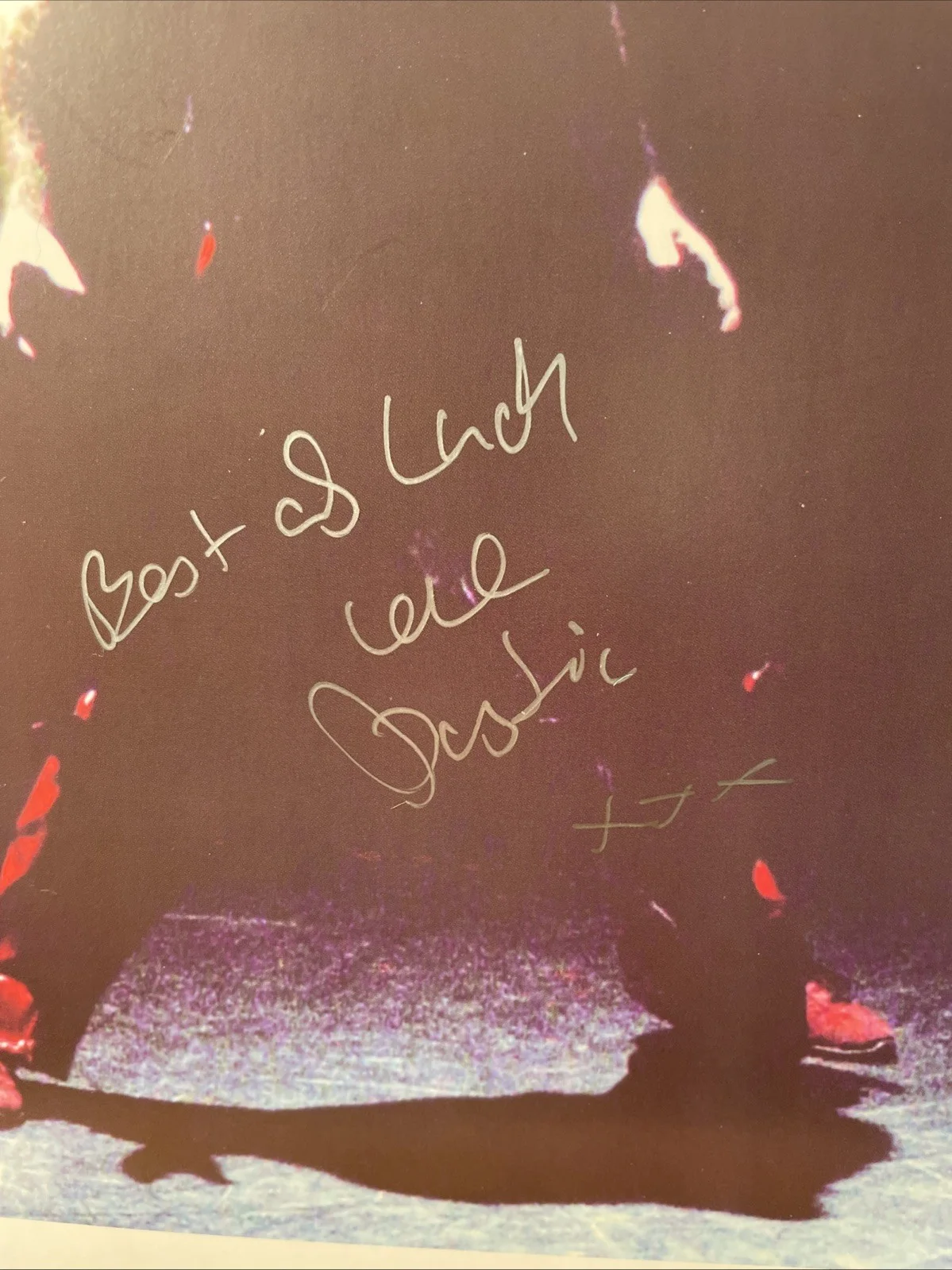 Justin Illusion — RARE! Justin Illusion TV Film Stunt Actor Autographed Photo, изображение 2