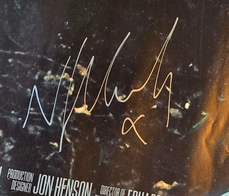 Signed The Awakening Movie Poster Rebecca Hall Nick Murphy Horror, image 3