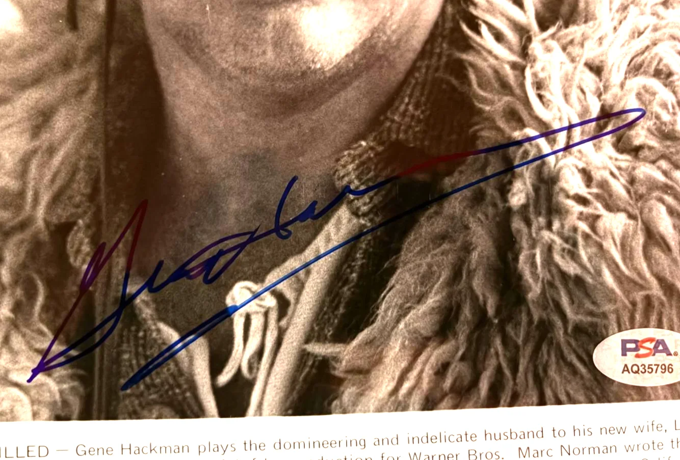 Gene Hackman — GENE HACKMAN SIGNED AUTOGRAPHED 8X10 PHOTO SUPERMAN A BRIDGE TOO FAR PSA COA, image 3