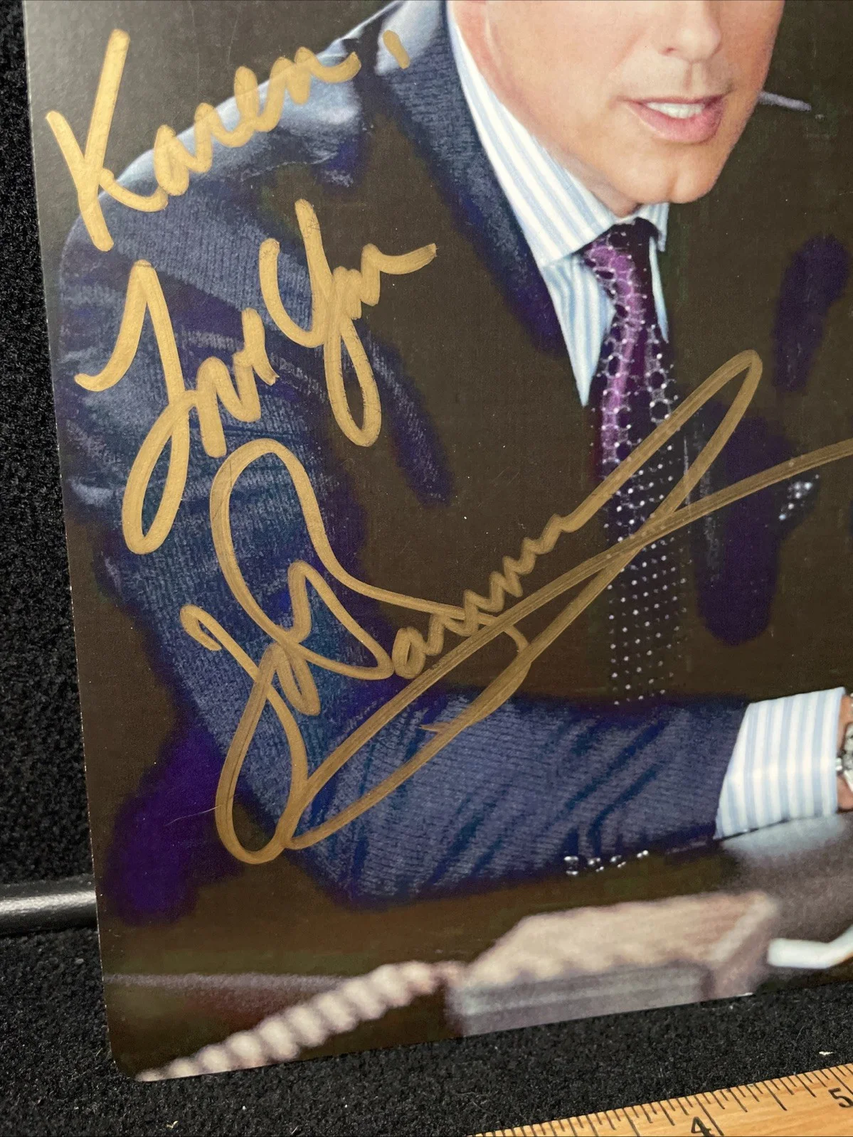 John Barrowman — SIGNED! John Barrowman Dark Archer Malcolm Merlyn Arrow 8"x10" Autographed Photo, image 2