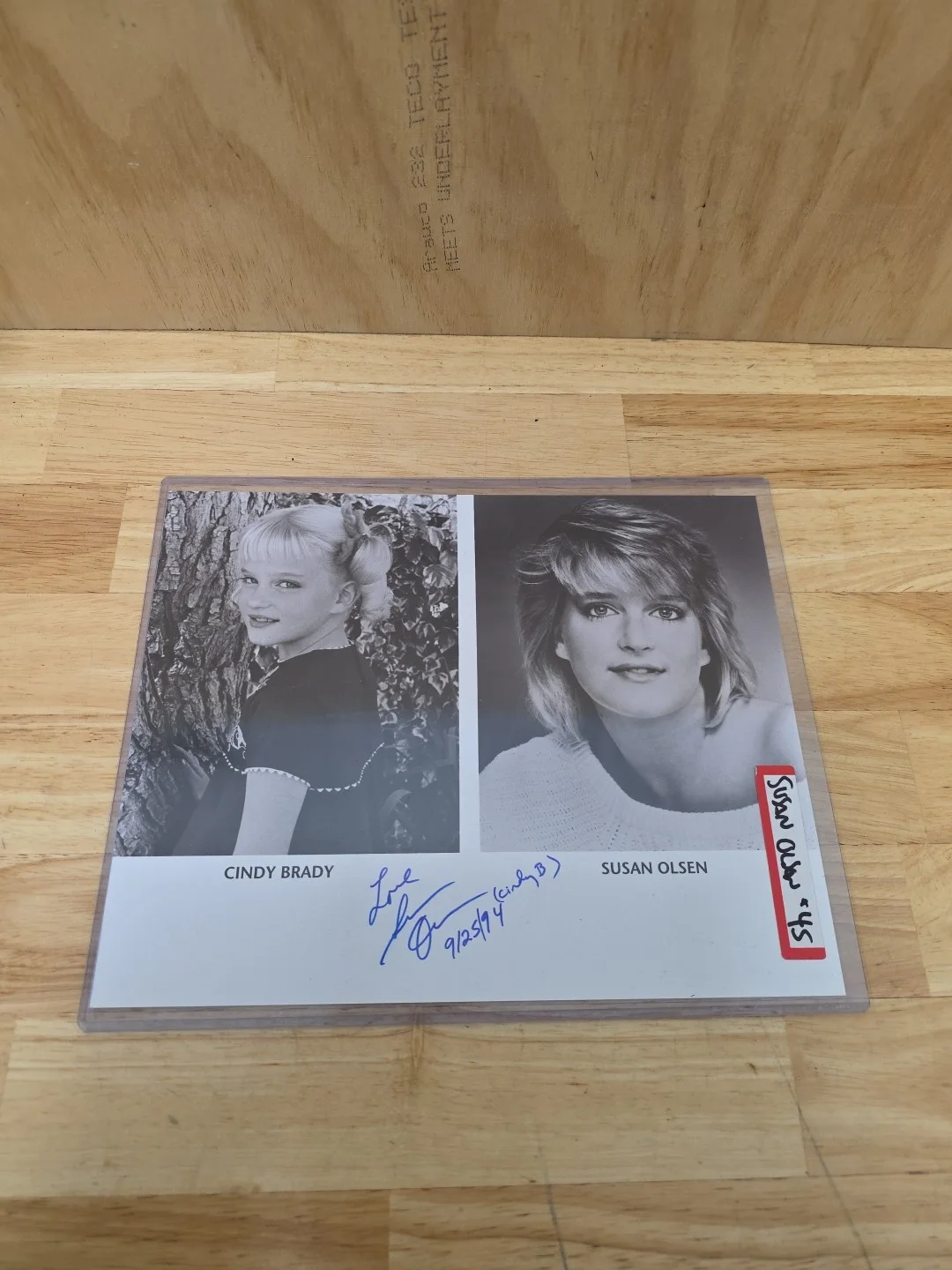 Susan Olsen — Susan Olsen Cindy Brady Bunch Autograph Signed 8x10 Photo