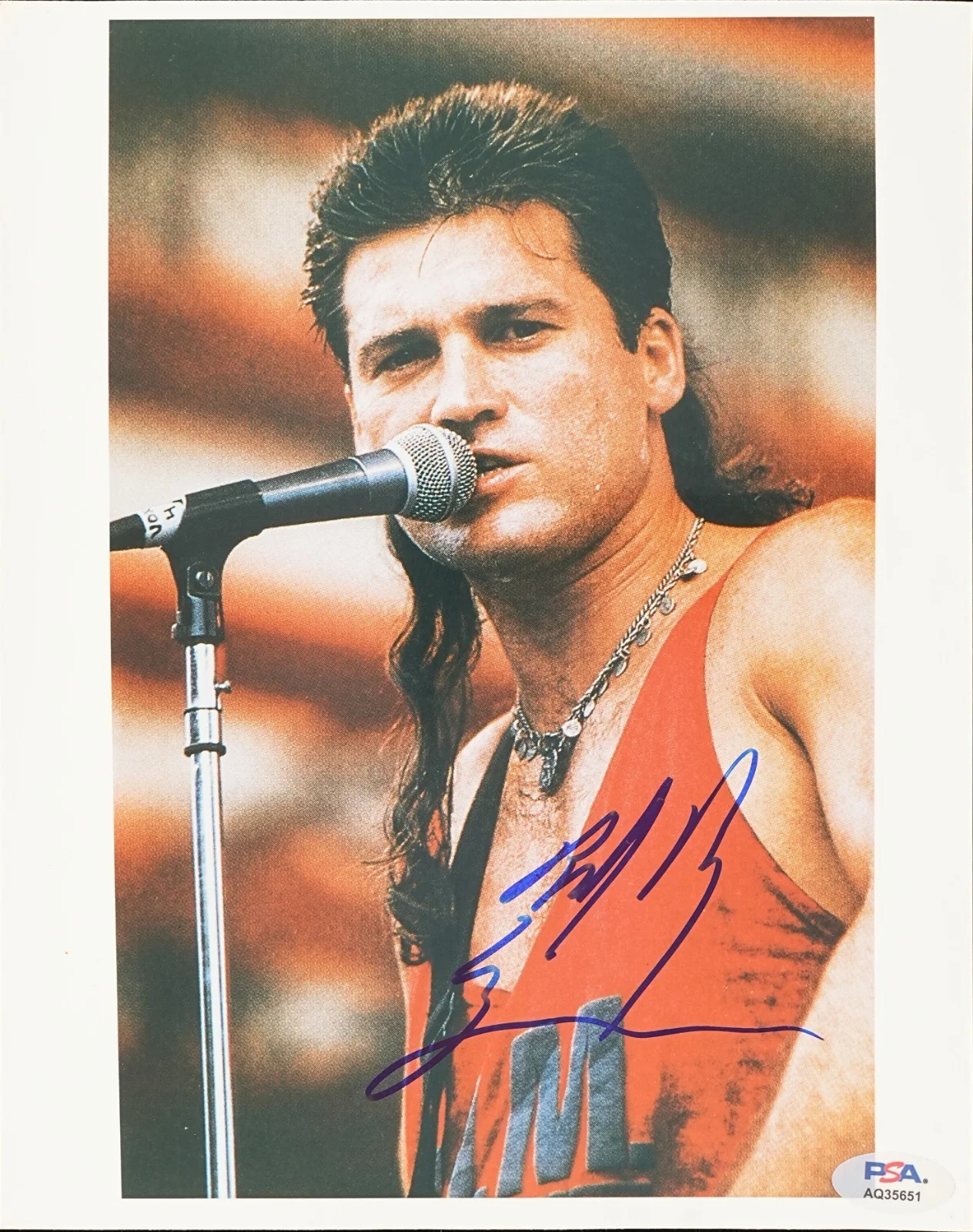 BILLY RAY CYRUS SIGNED AUTOGRAPHED 8X10 PHOTO ACHY BREAKY HEART LIL NAS PSA COA, изображение 2
