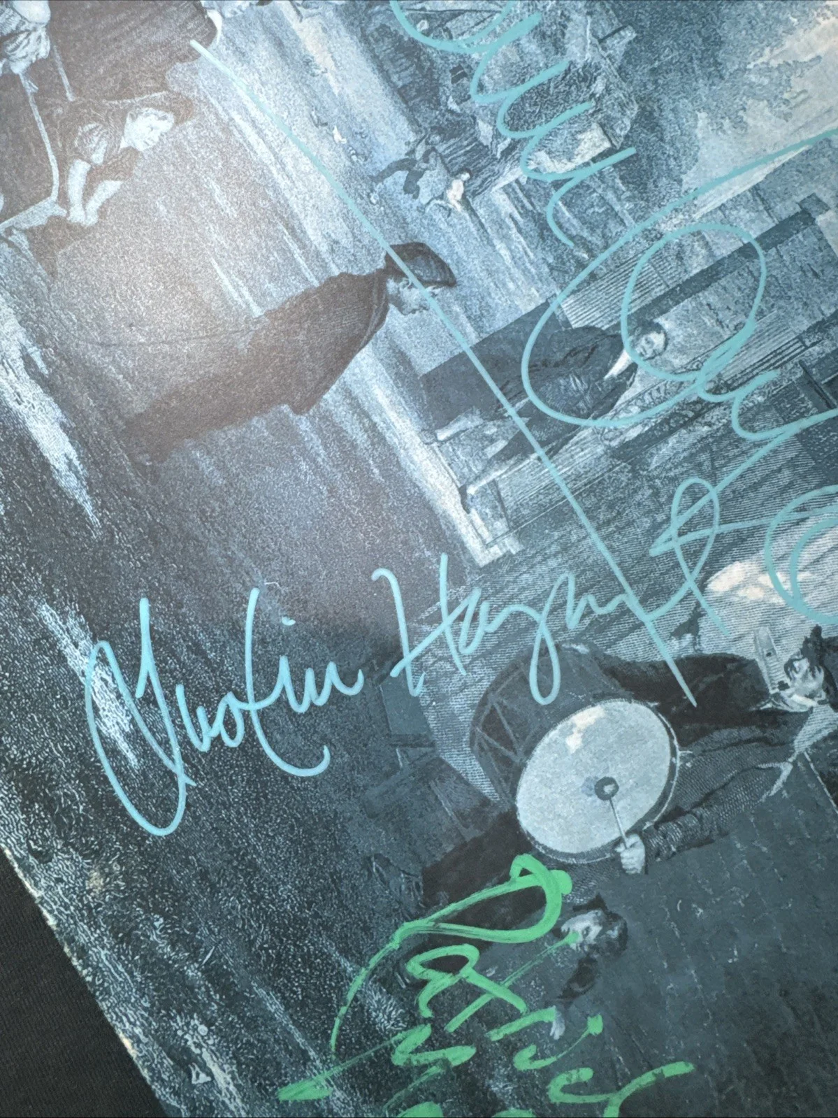 MOODY BLUES Signed LONG DISTANCE VOYAGER Album Hayward Lodge Thomas Edge Moraz, изображение 3