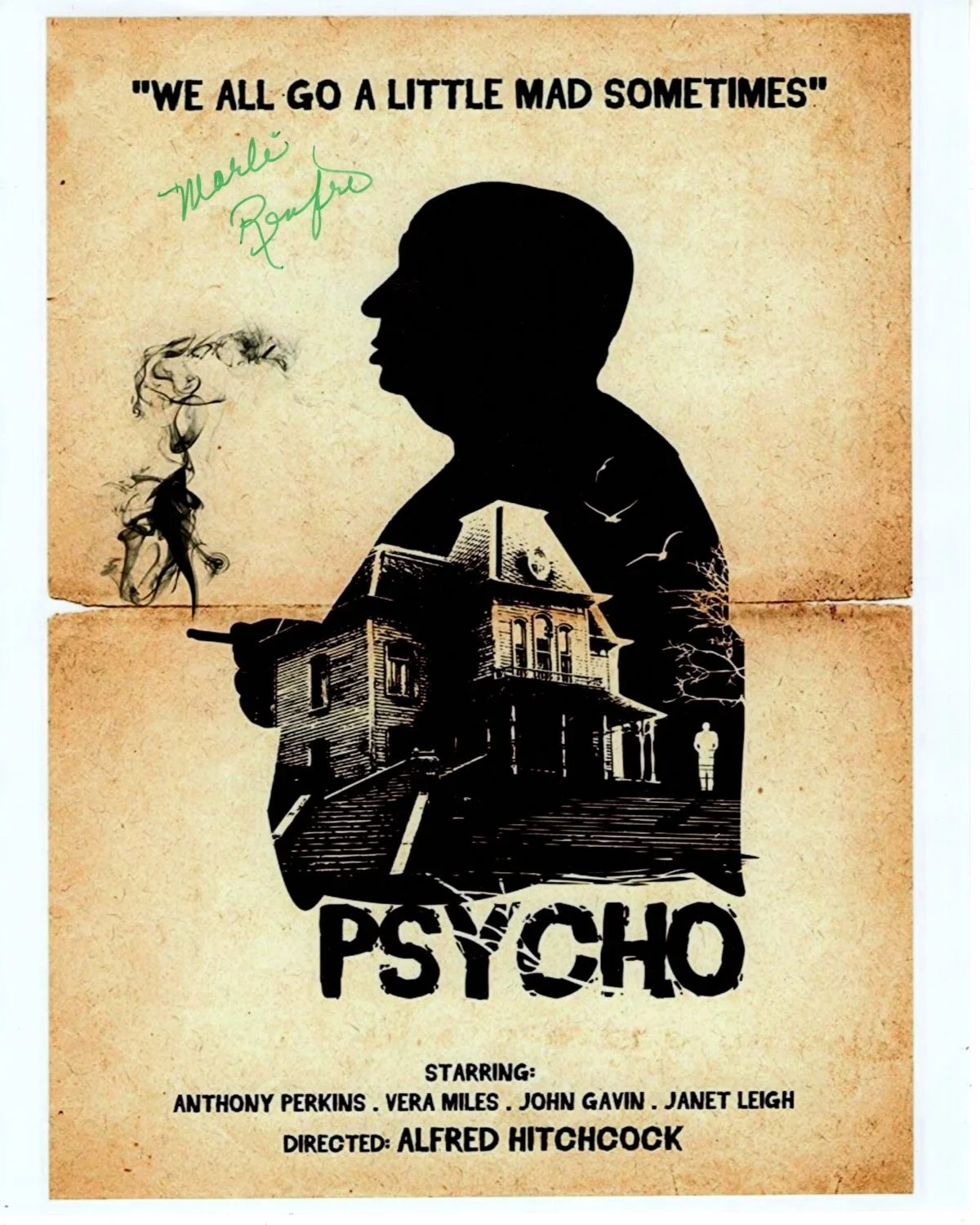 Marli Renfro — MARLI RENFRO Signed Autographed 8x10 PSYCHO BATES MOTEL Photo