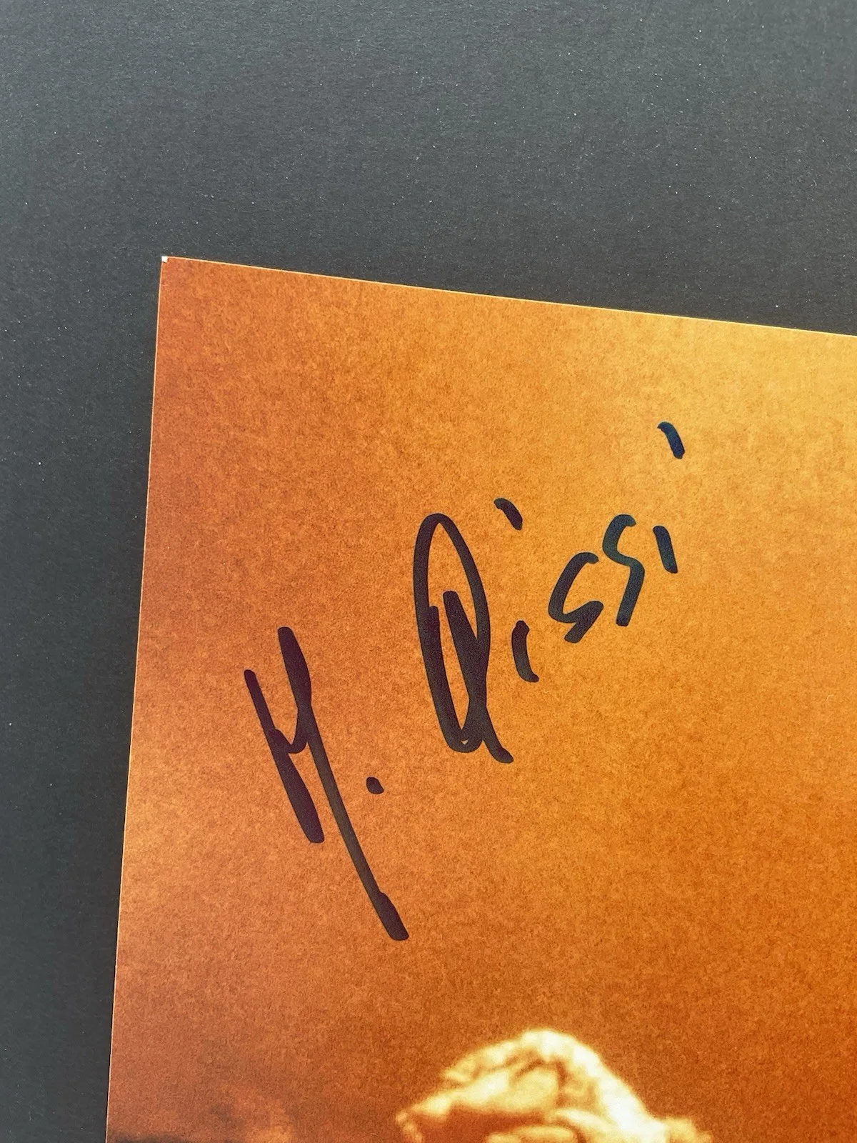 Michel Qissi — Michel Qissi signed 8x10 Kickboxer signed photo ACOA Jean Claude 8x10 photo Thai, image 2