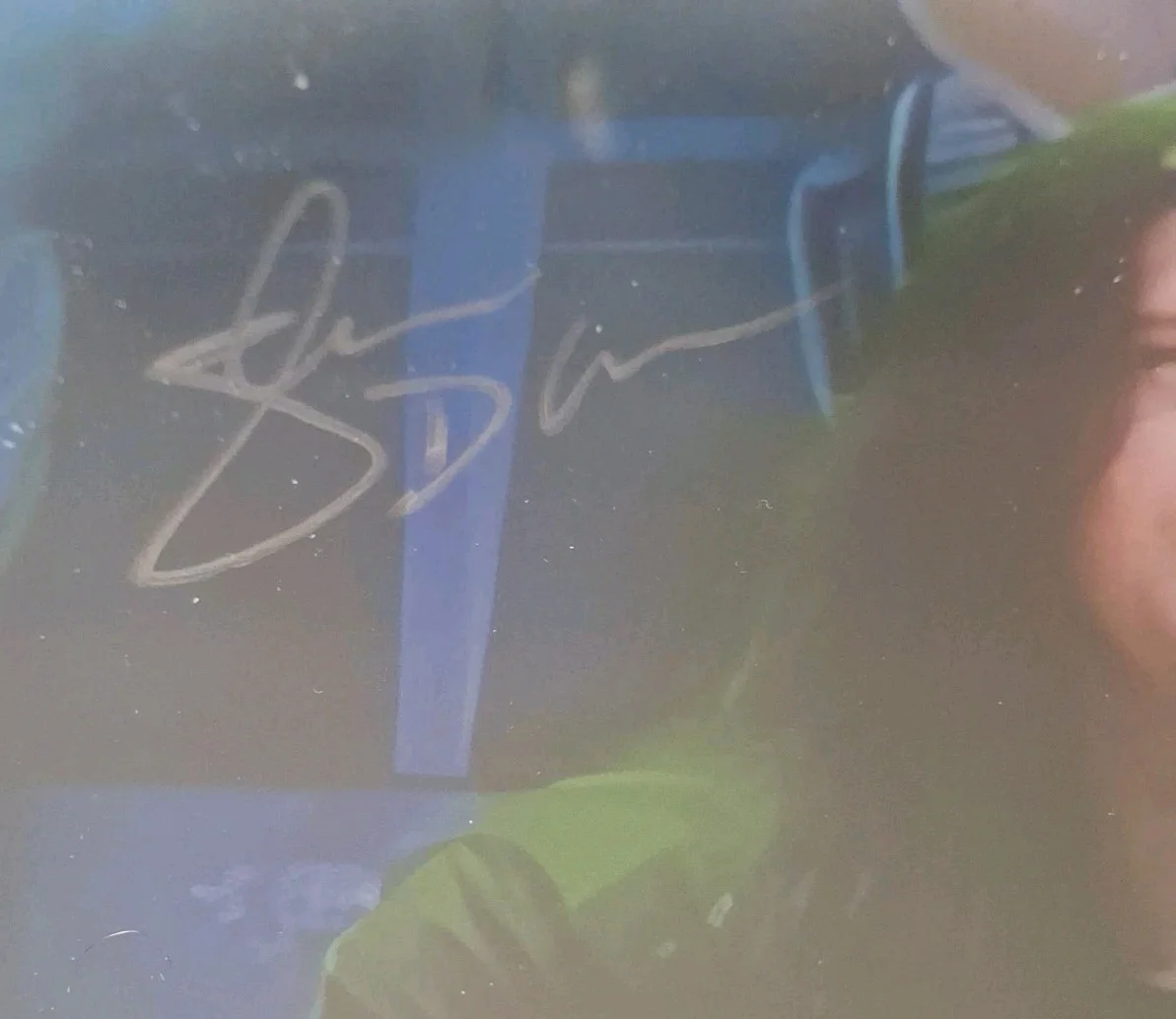 Shawn Drover Megadeth drummer 8x10 JSA PLUS AWCOA with top load case., image 2