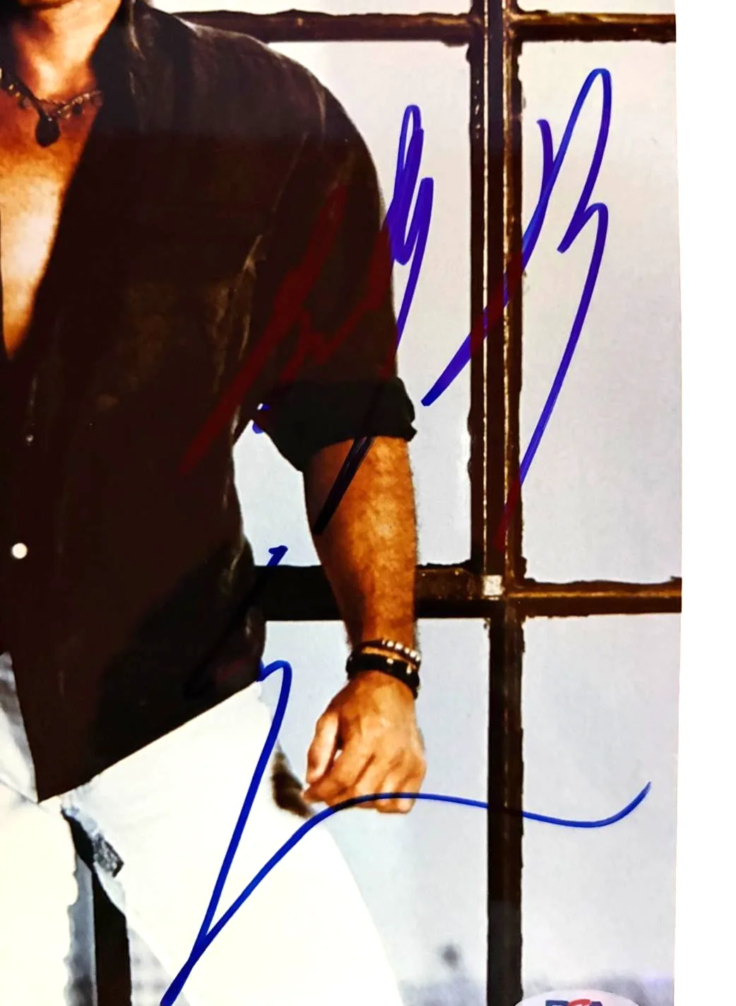 BILLY RAY CYRUS SIGNED AUTOGRAPHED 8X10 PHOTO ACHY BREAKY HEART LIL NAS PSA COA, image 3