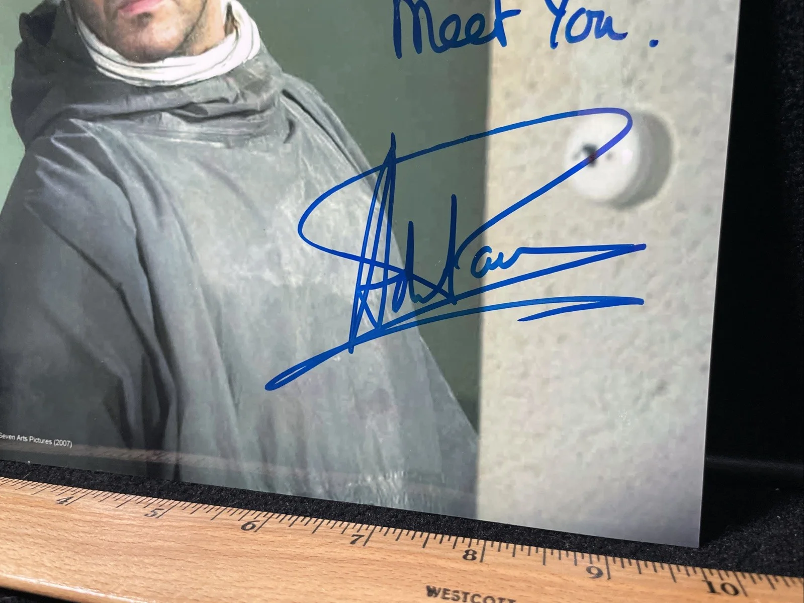Adrian Paul — RARE! Signed In Person Adrian Paul 8x10 Autographed Photo Nine Miles Highlander, изображение 2