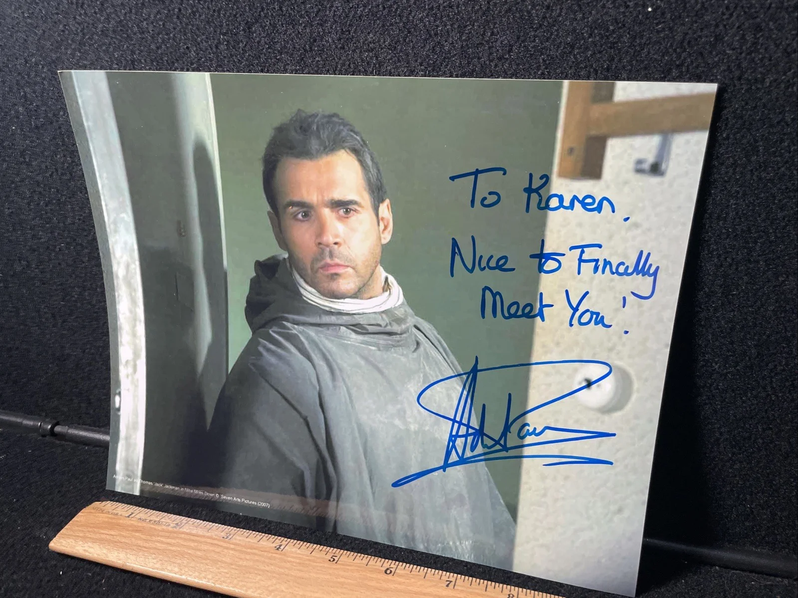 Adrian Paul — RARE! Signed In Person Adrian Paul 8x10 Autographed Photo Nine Miles Highlander, изображение 4
