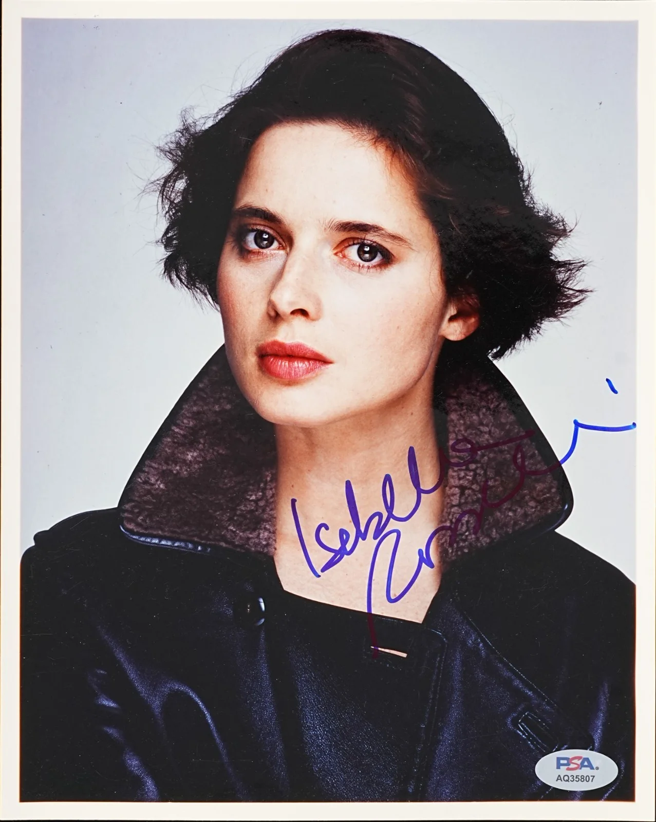 Isabella Rossellini — ISABELLA ROSSELLINI SIGNED AUTOGRAPHED 8X10 PHOTO DEATH BECOMES HER PSA COA, image 2