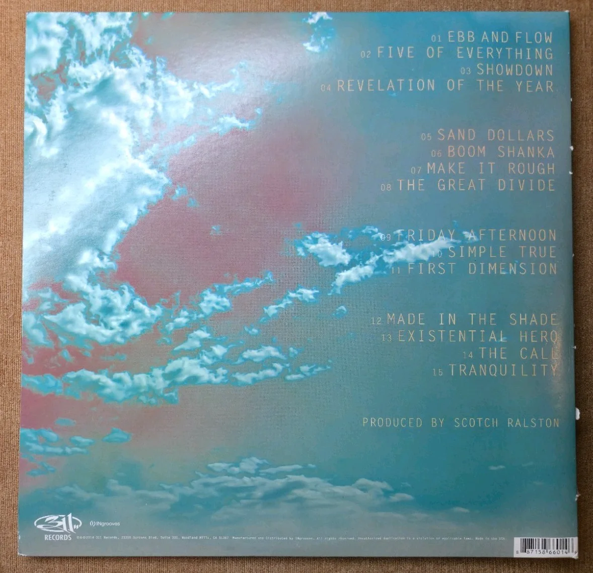 311 - STEREOLITHIC FULLY SIGNED! VINYL (Record Album) All 5 Autographs!, изображение 5