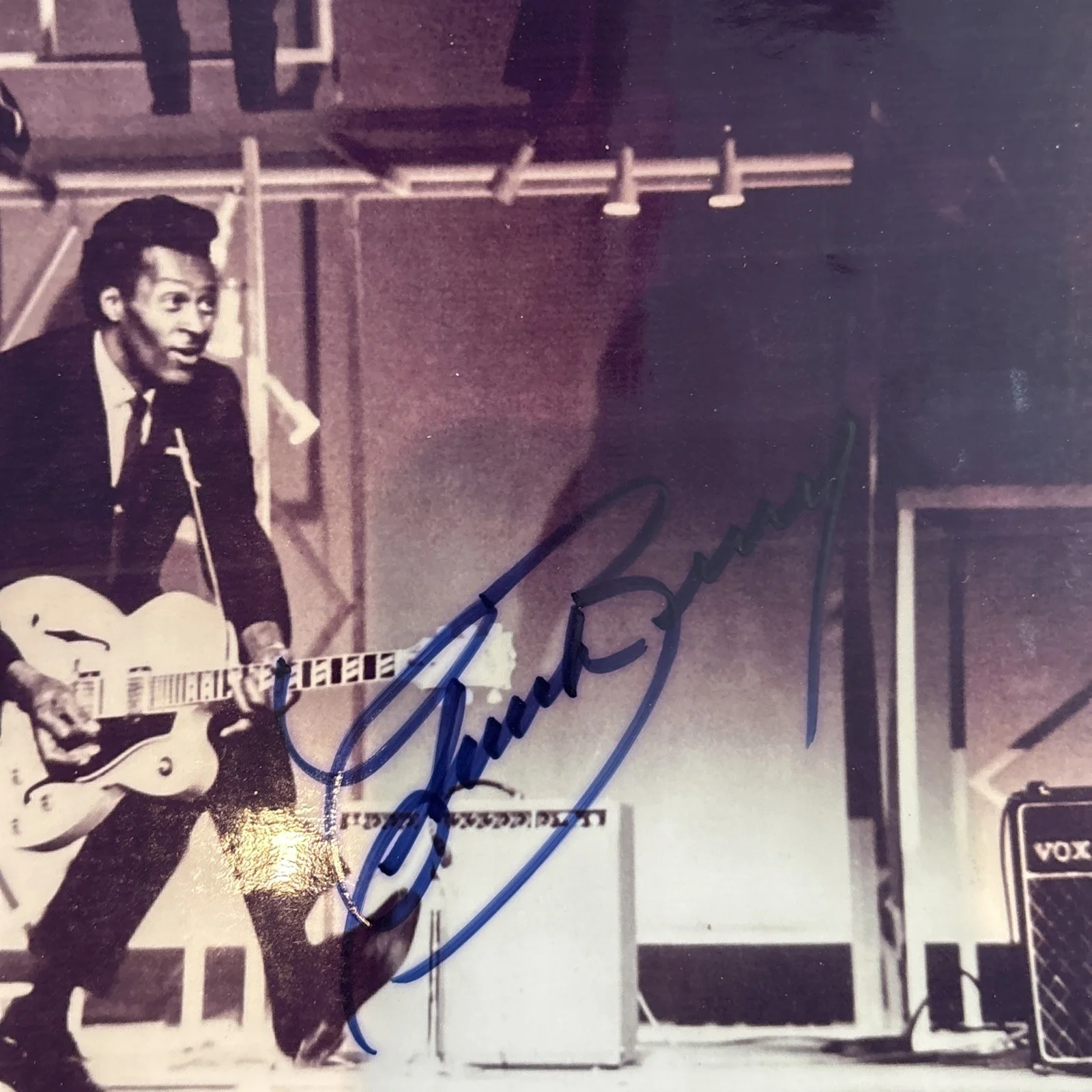 Chuck Berry Signed 8 X 10 Photo. Read Description, image 2