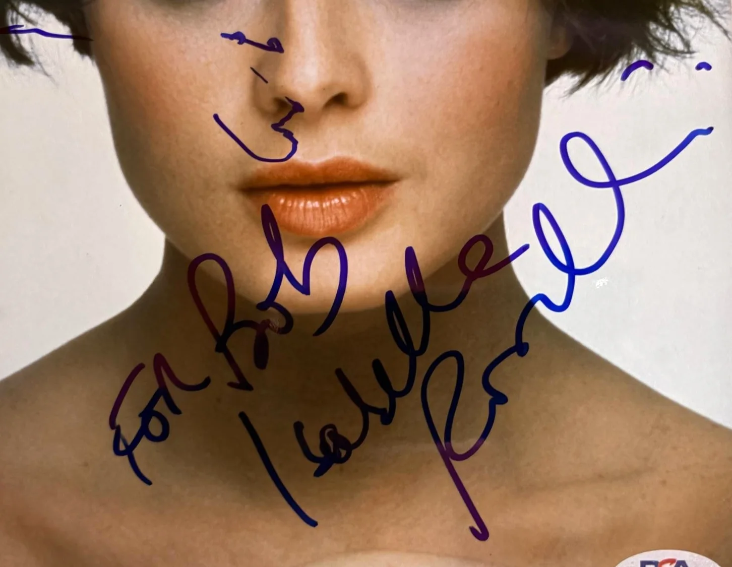 Isabella Rossellini — ISABELLA ROSSELLINI SIGNED AUTOGRAPHED 8X10 PHOTO DEATH BECOMES HER PSA COA, image 3