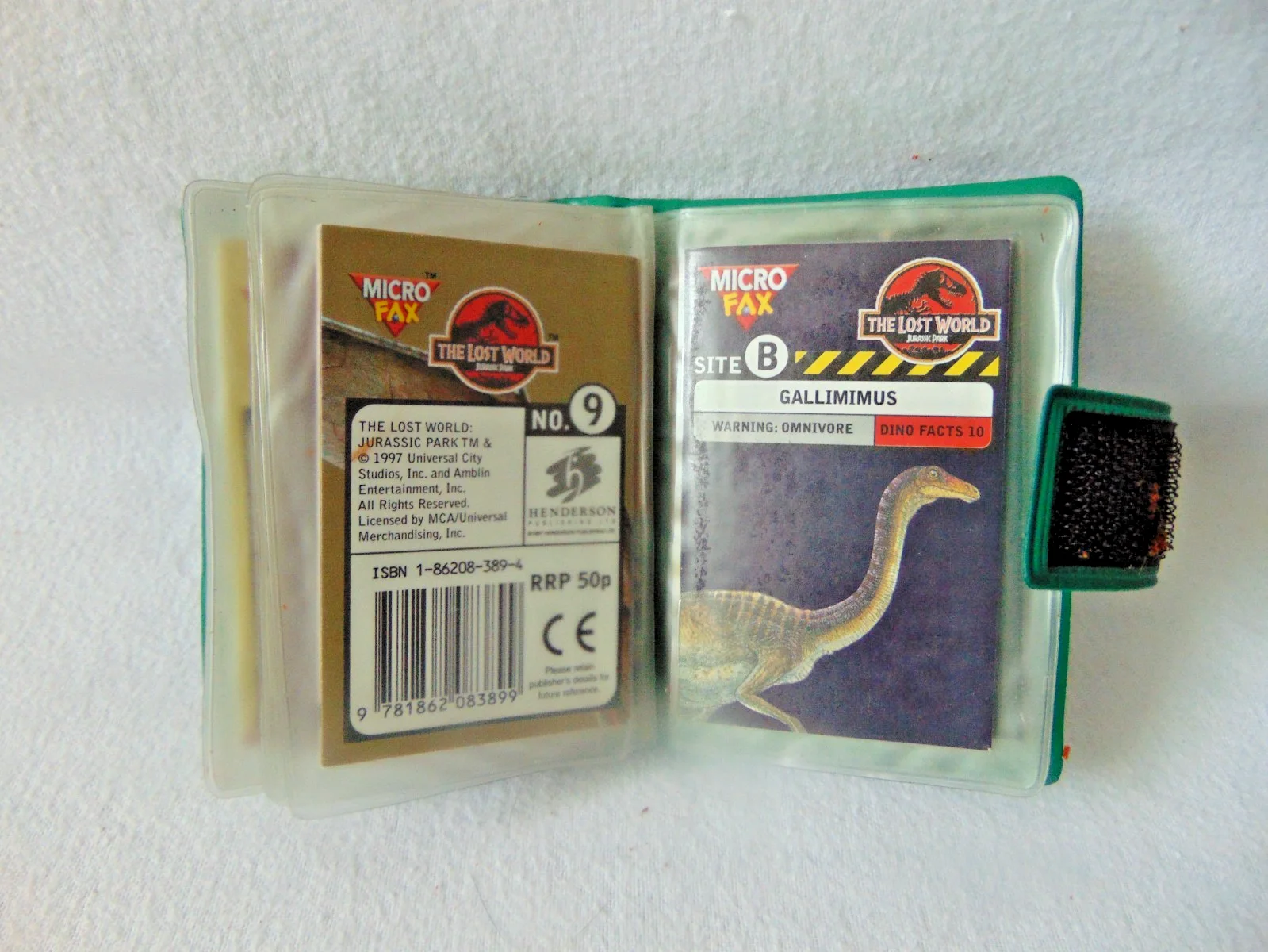 Jurassic Park The Lost World - Microfax with some booklets, image 3
