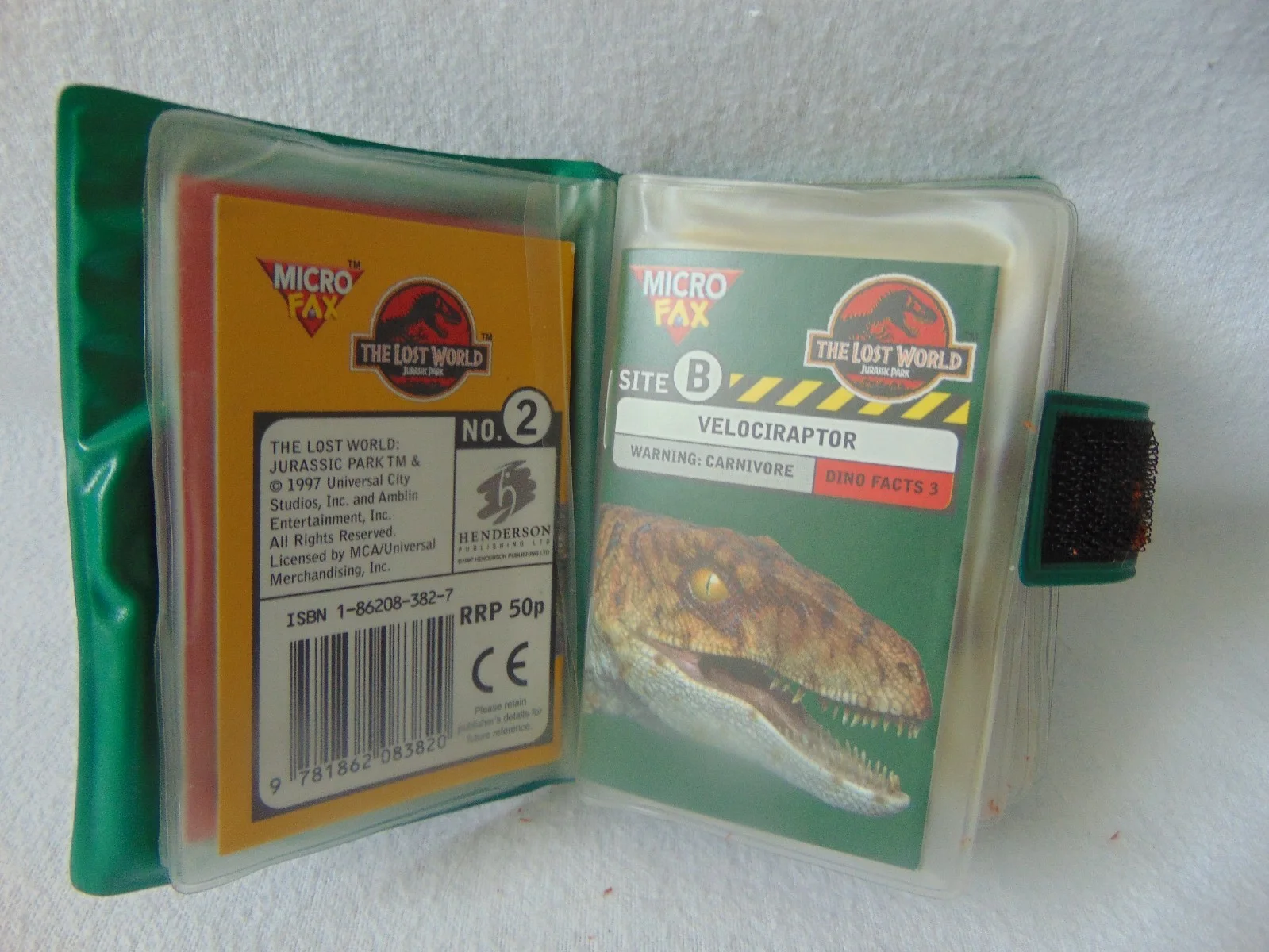 Jurassic Park The Lost World - Microfax with some booklets, image 5
