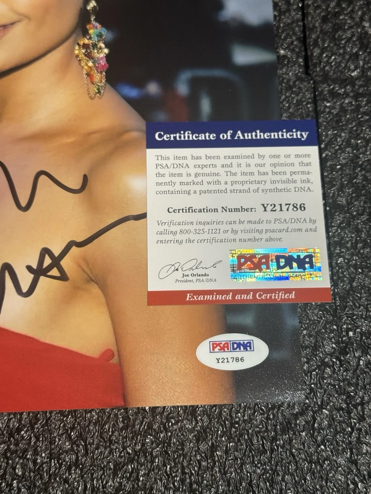 THANDIE NEWTON 8x10 PHOTO RARE WEDNESDAY ANACONDA GOOD DEEDS PSA JSA BAS ACOA GA, изображение 3
