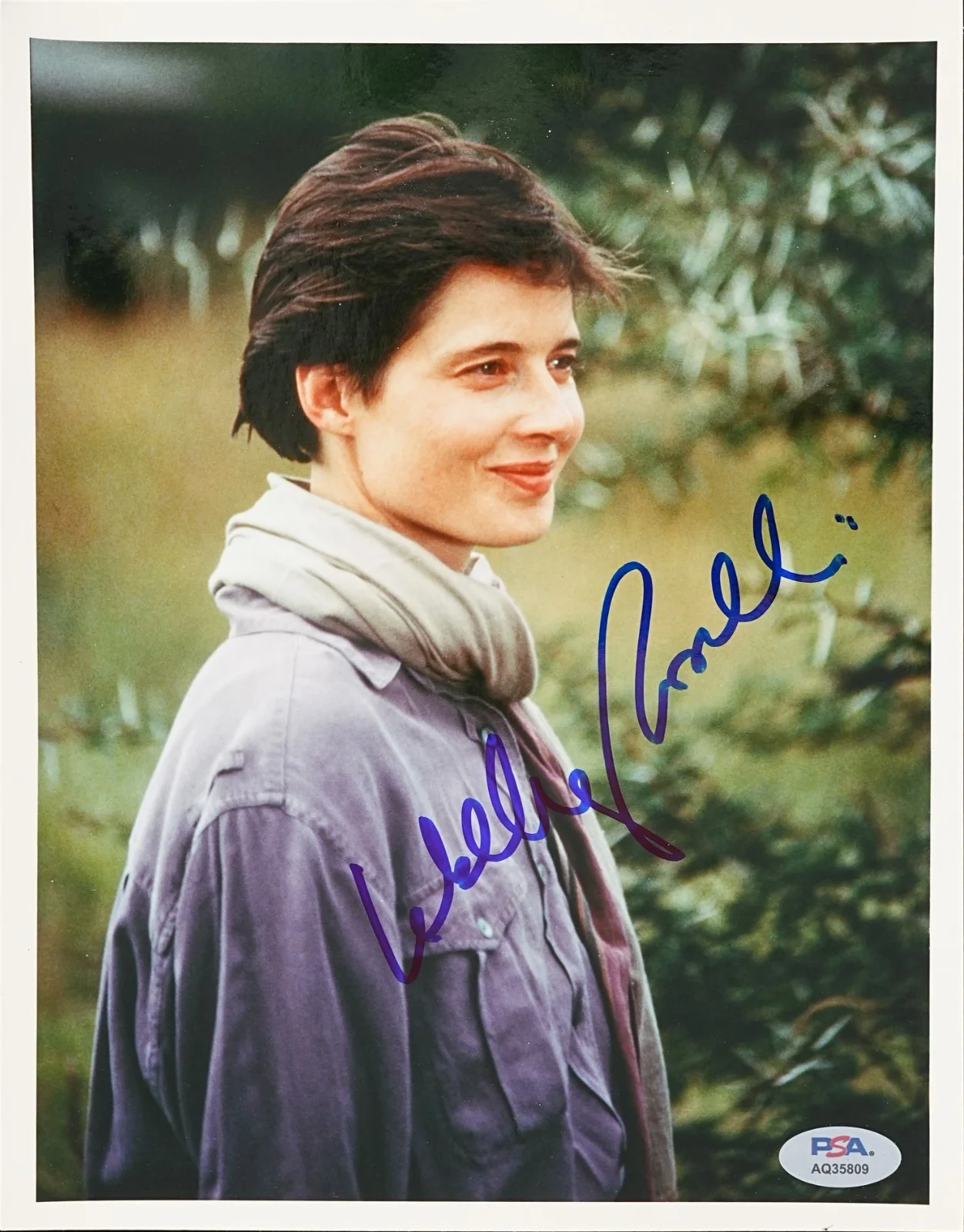 Isabella Rossellini — ISABELLA ROSSELLINI SIGNED AUTOGRAPHED 8X10 PHOTO DEATH BECOMES HER PSA COA, image 2