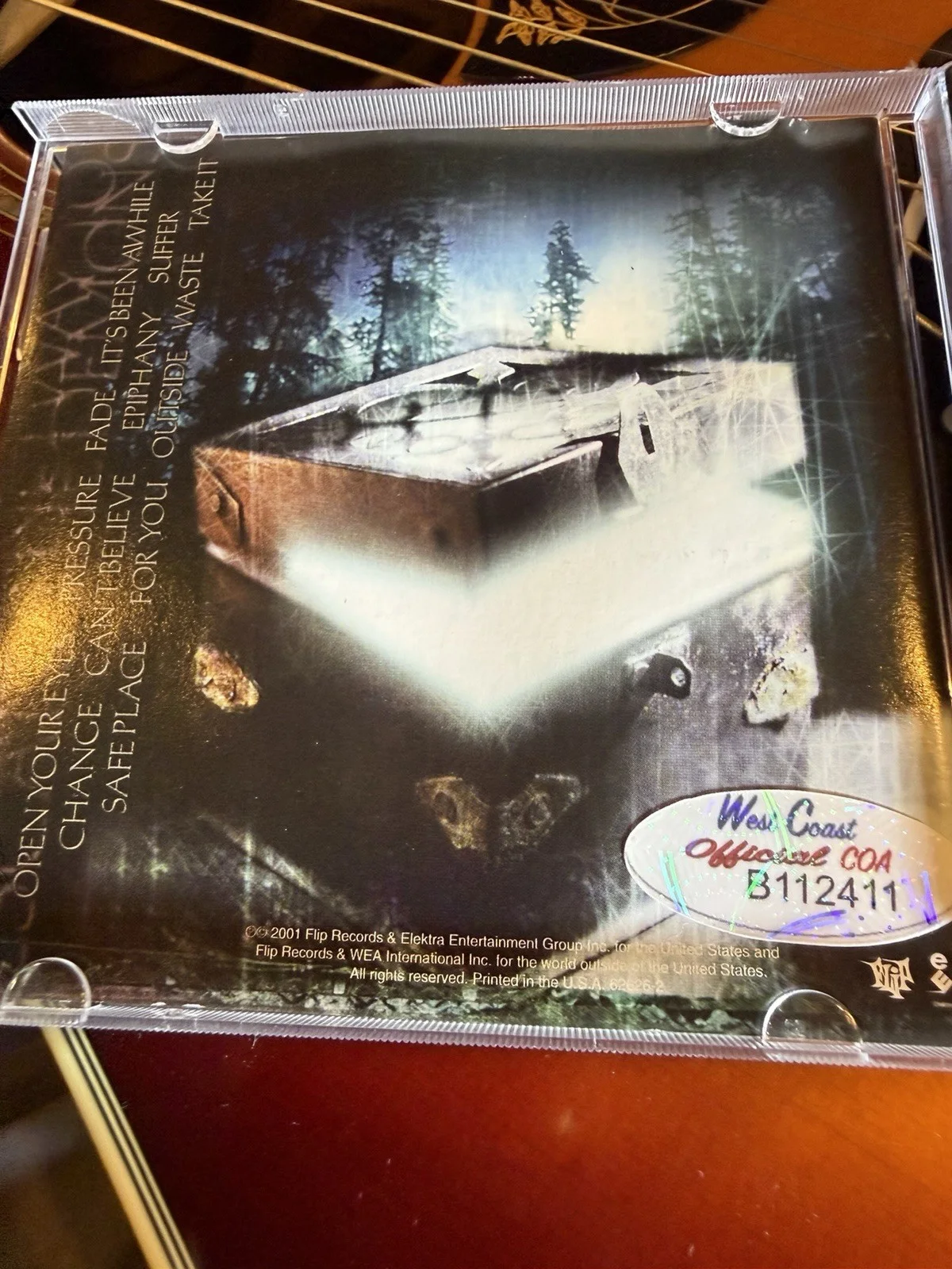 Break the Cycle by Staind (CD, 2001) Signed Autographed By Band Members, image 2