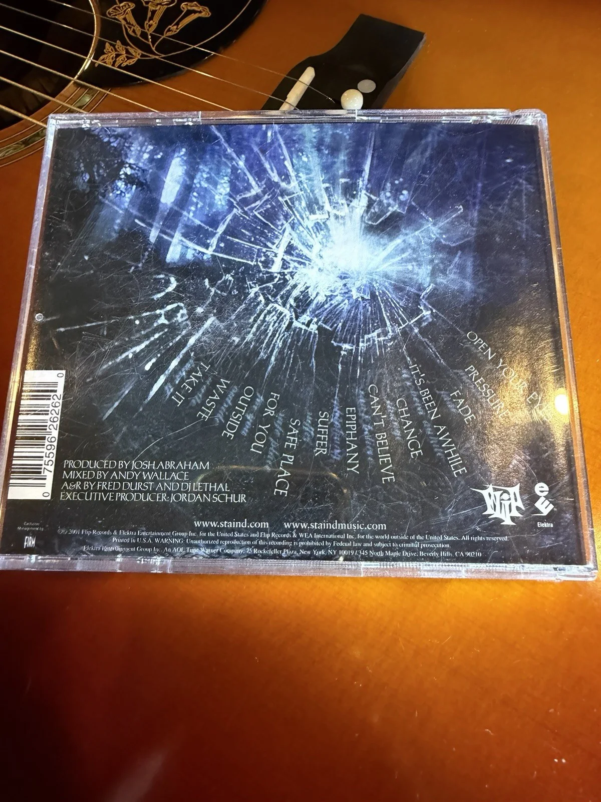 Break the Cycle by Staind (CD, 2001) Signed Autographed By Band Members, image 4