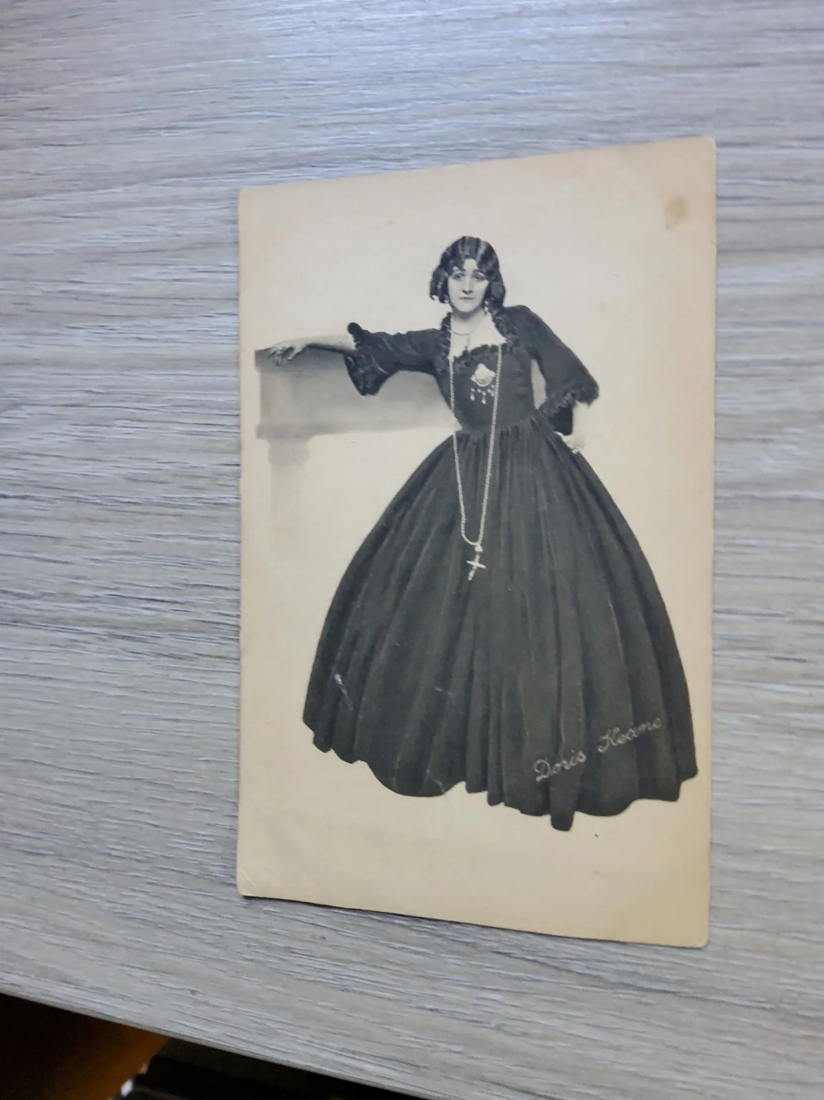 KEIGHLEY PICTURE HOUSE WEST YORKSHIRE ADDVERTISING CARD 1921,ROMANCE DORIS KEANE, изображение 2