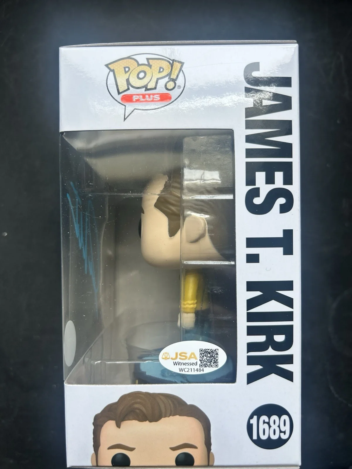 William Shatner Signed Star Trek James T Kirk Funko Pop #1689 JSA WITNESS, изображение 2