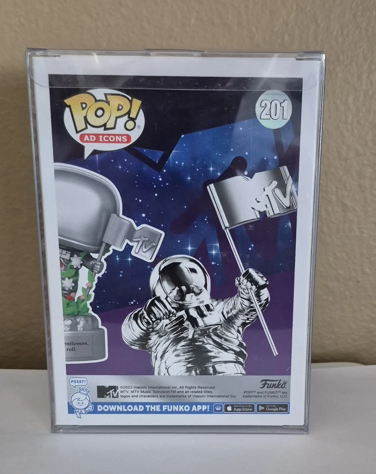 Darius Rucker Signed MTV Moon Person Funko Pop #201 Hootie & The Blowfish, изображение 3