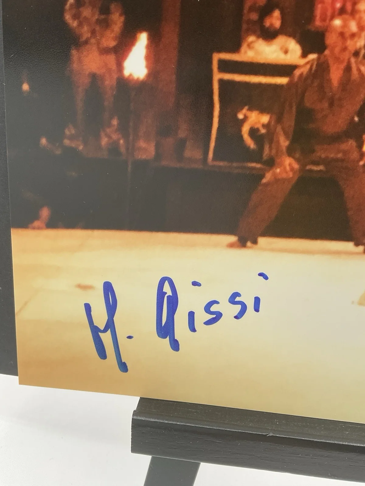 Michel Qissi — Michel Qissi signed photo Bloodsport signed 8x10 ACOA Suan Parades autographed, изображение 2