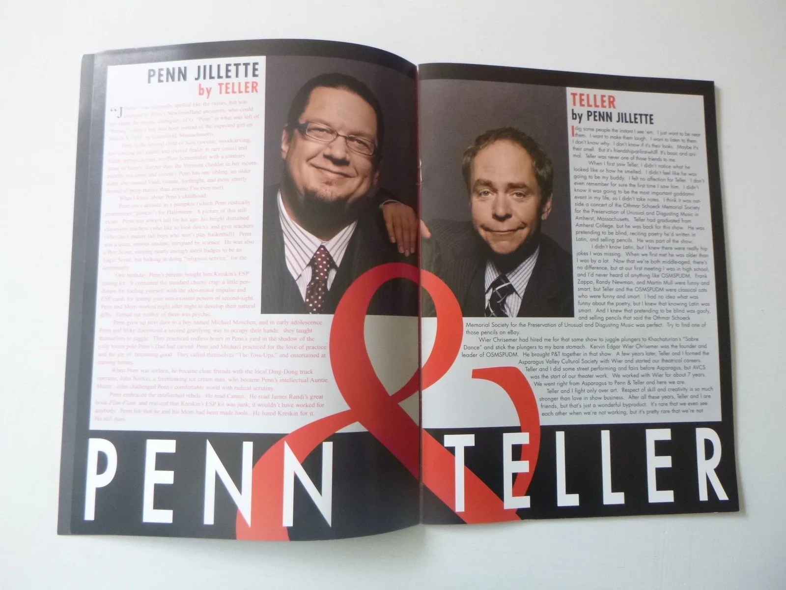 Penn, Teller — Signed Penn & Teller Souvenir Booklet, 5th Anniversary, Live at Rio, изображение 3