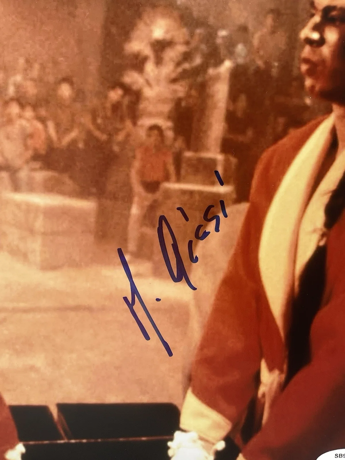 Michel Qissi — Michel Qissi signed 8x10 Kickboxer signed 8x10 ACOA Tong Po Van Damme Muay Thai, изображение 2