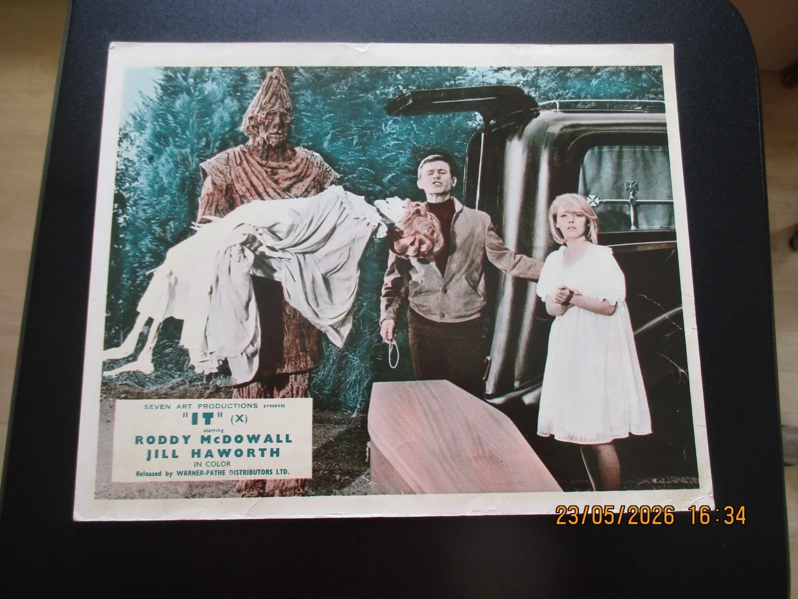 IT - Horror Film 3 X Lobby Cards/press release. Roddy McDowall, изображение 3