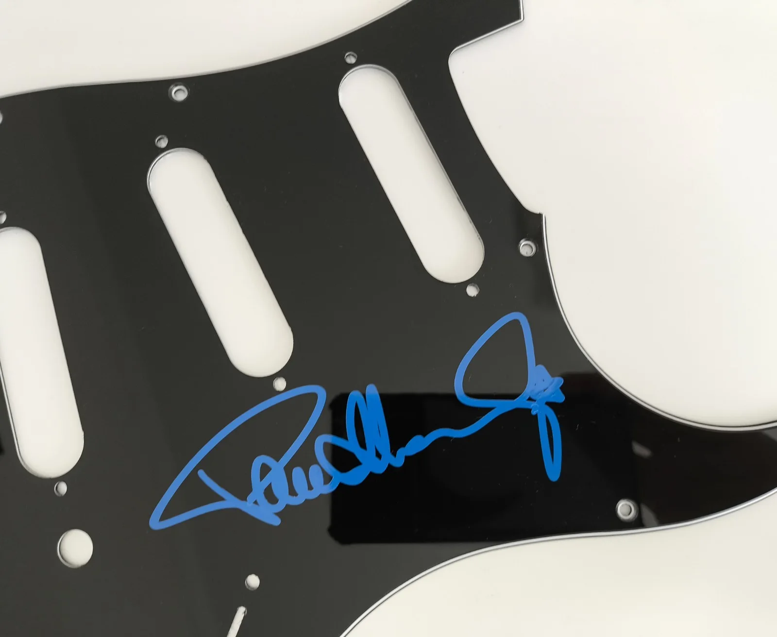 PAUL STANLEY Signed Autographed Guitar PickGuard, image 2