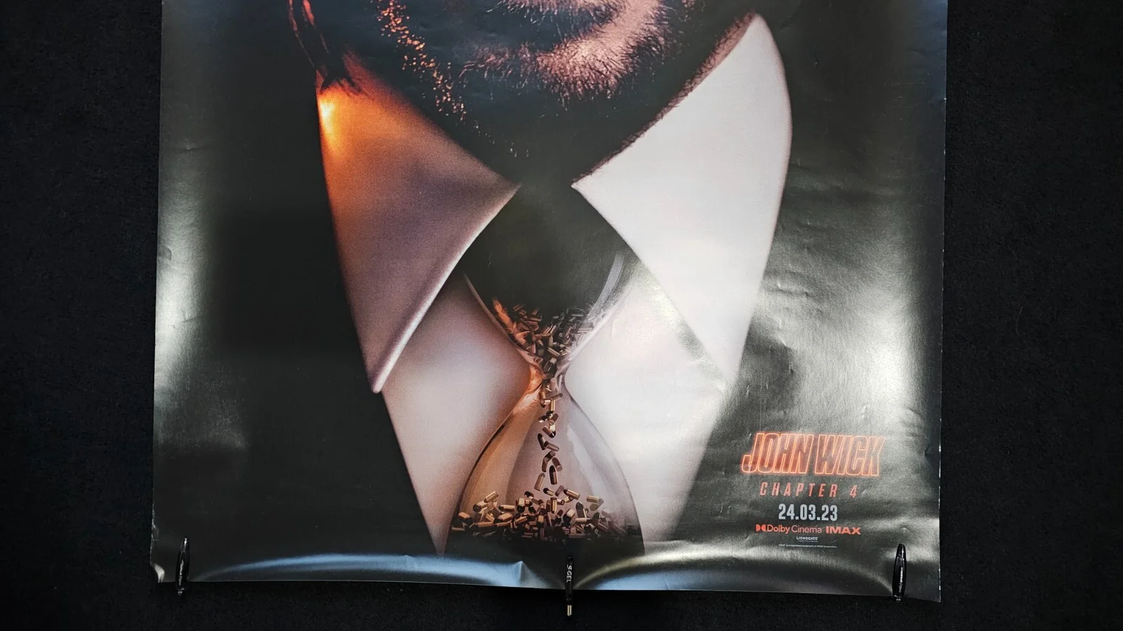 john wick chapter 4 original one sheet cinema poster, image 3
