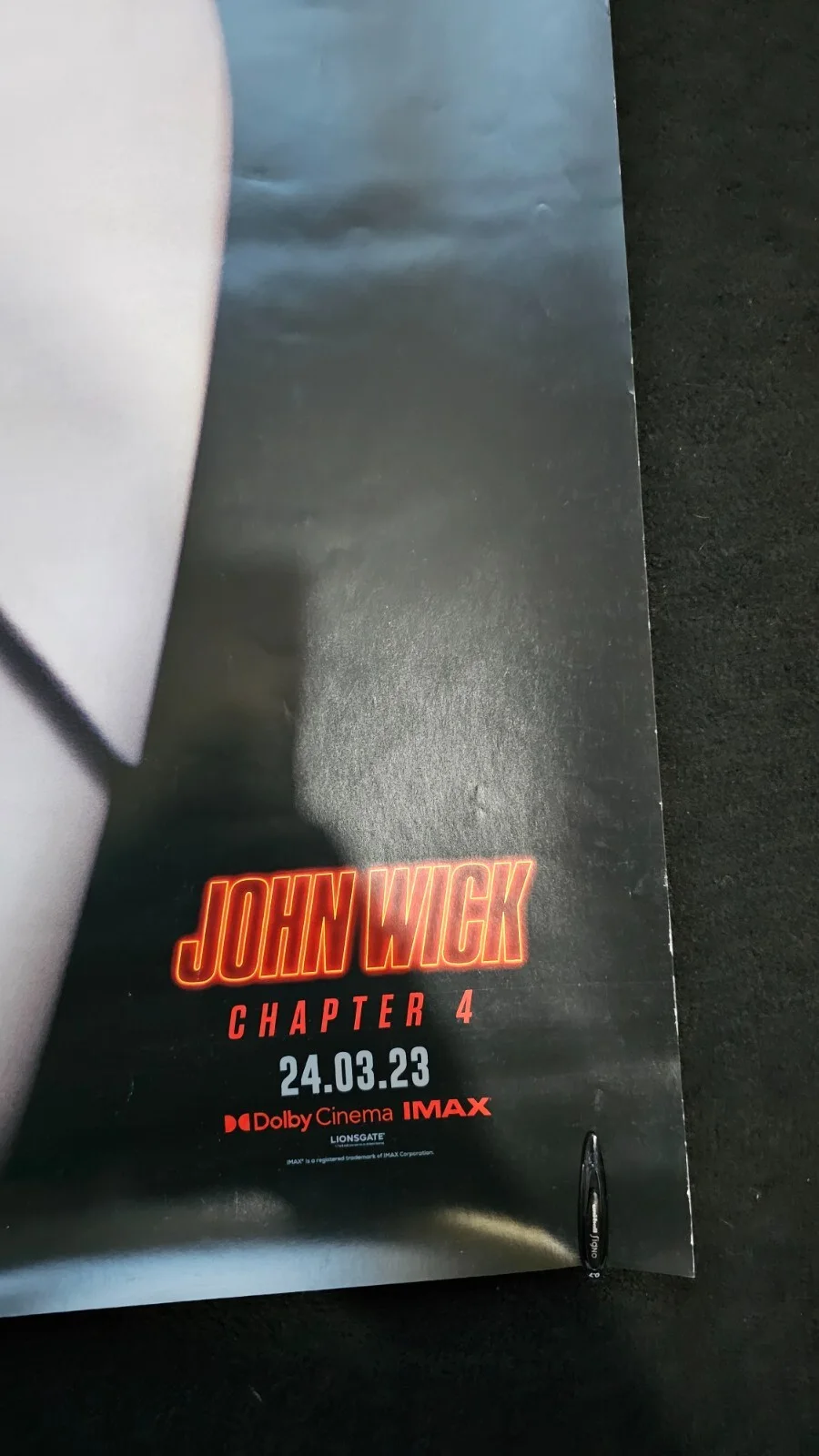 john wick chapter 4 original one sheet cinema poster, image 4