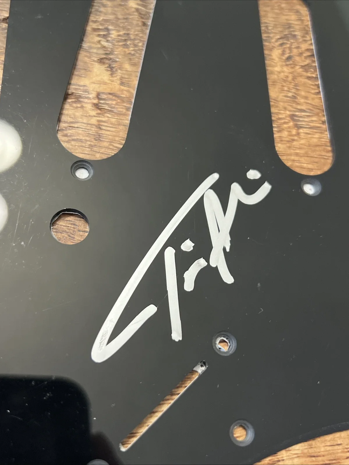 Tosin Abasi Signed Guitar Pickguard JSA Coa Autographed Animals As Leaders, изображение 2