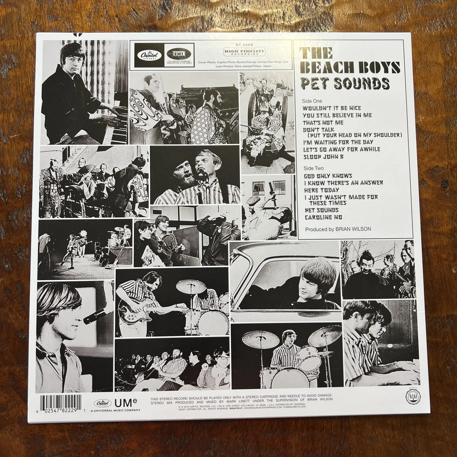 Mike Love Signed Pet Sounds Vinyl Album JSA Coa Autographed The Beach Boys, изображение 4