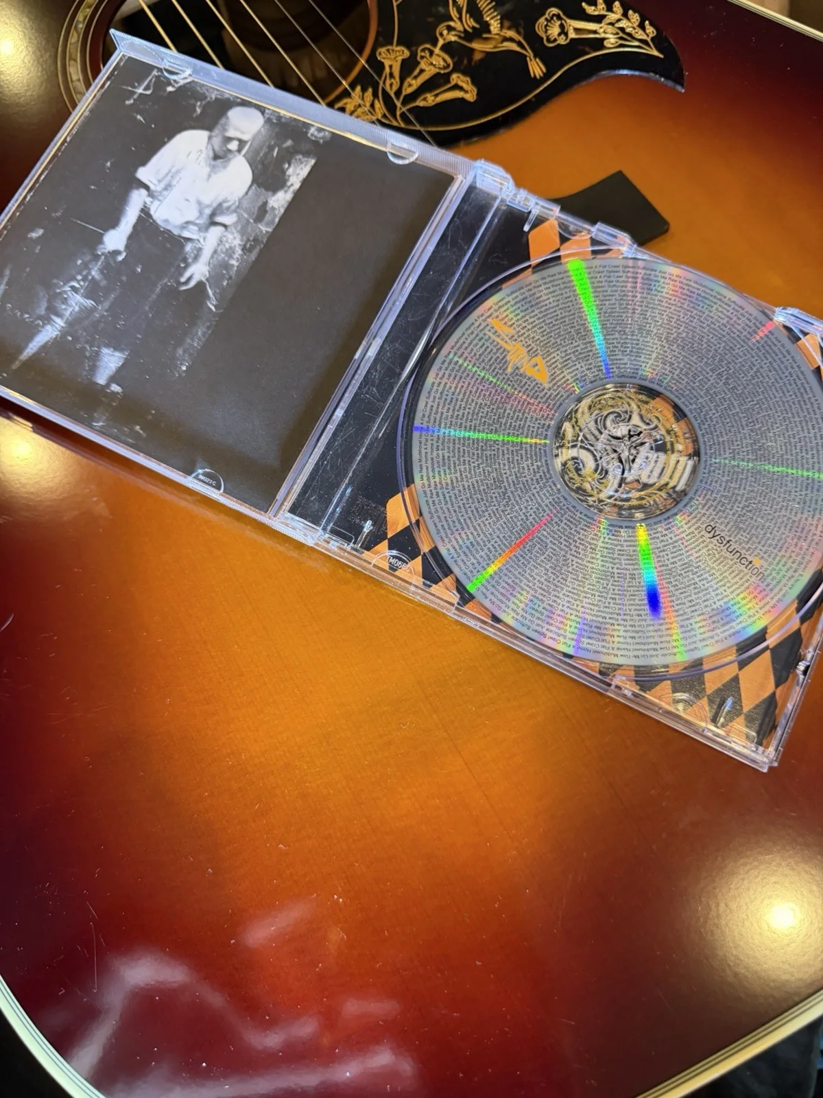 Staind Dysfunction Cd Signed Autographed Full Band, image 3
