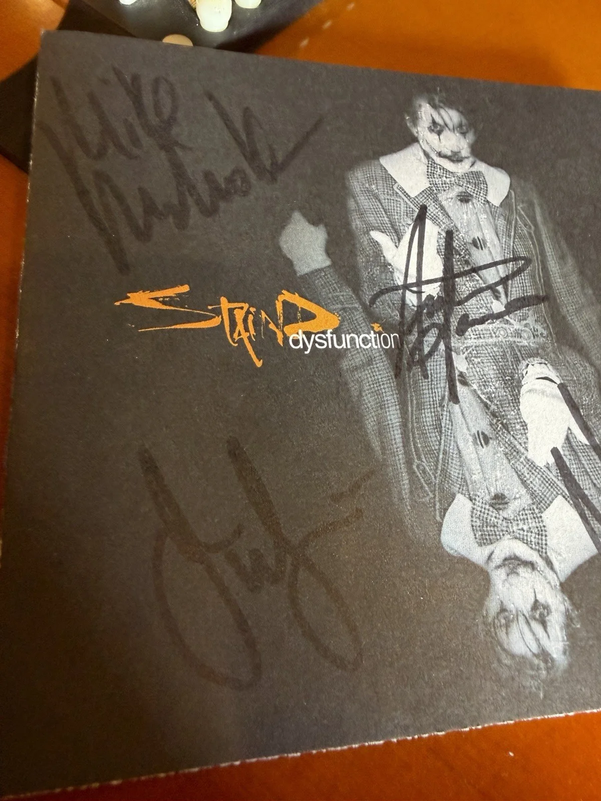 Staind Dysfunction Cd Signed Autographed Full Band, image 4