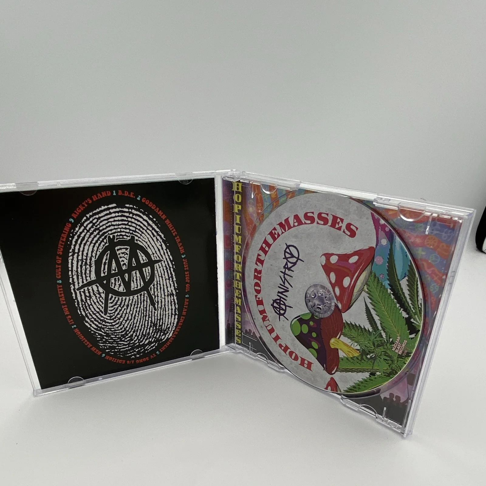 Hopiumforthemasses Ministry Music CD Jewel Case w/ CD & Booklet, image 2