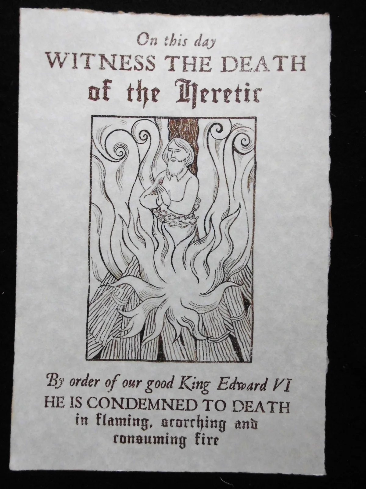 Handbills Props for 'Becoming Elizabeth' TV Show (2022) +COA - Television Series, изображение 3